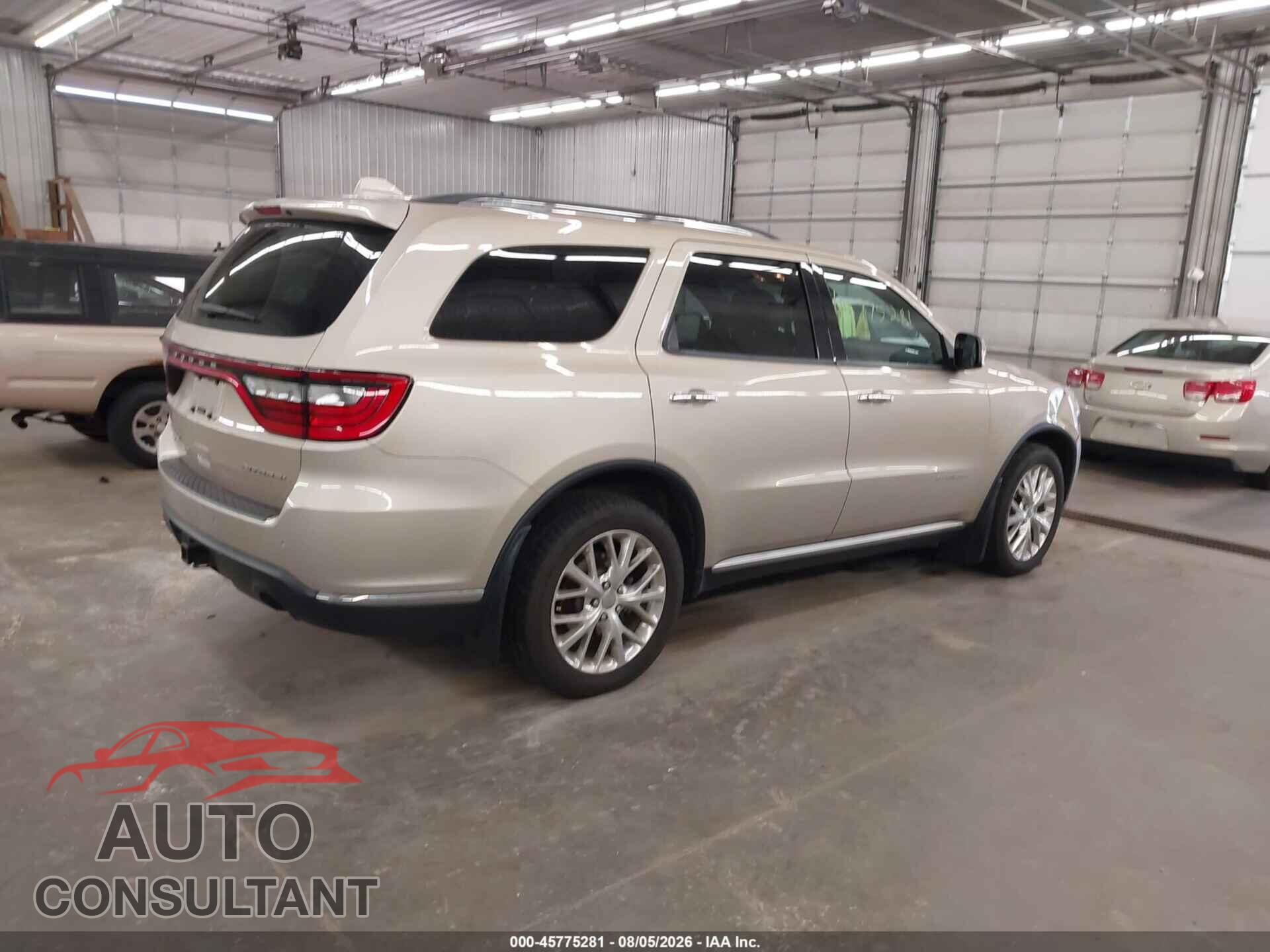 DODGE DURANGO 2015 - 1C4RDJEG5FC688561