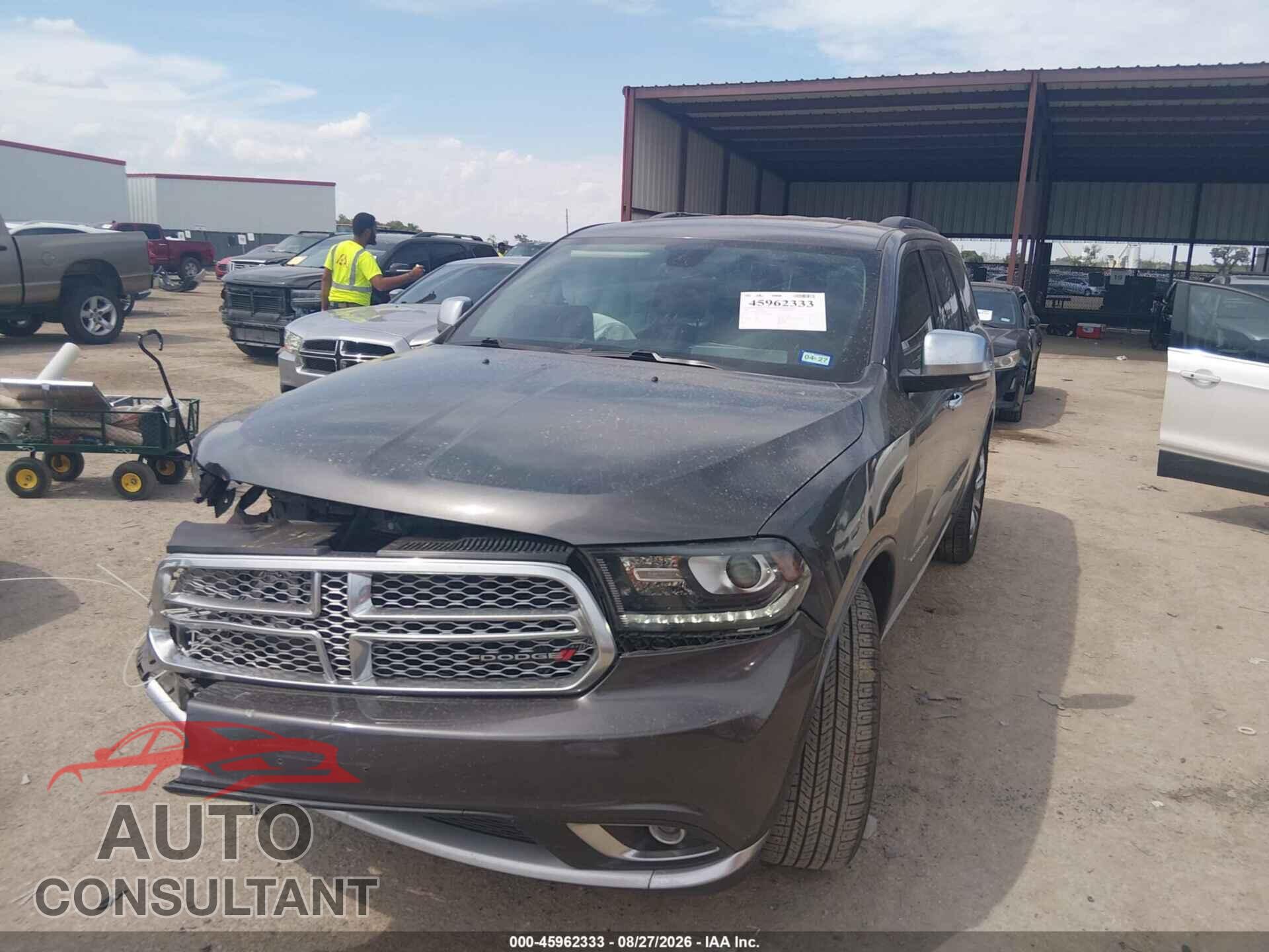 DODGE DURANGO 2016 - 1C4RDHEG8GC446549
