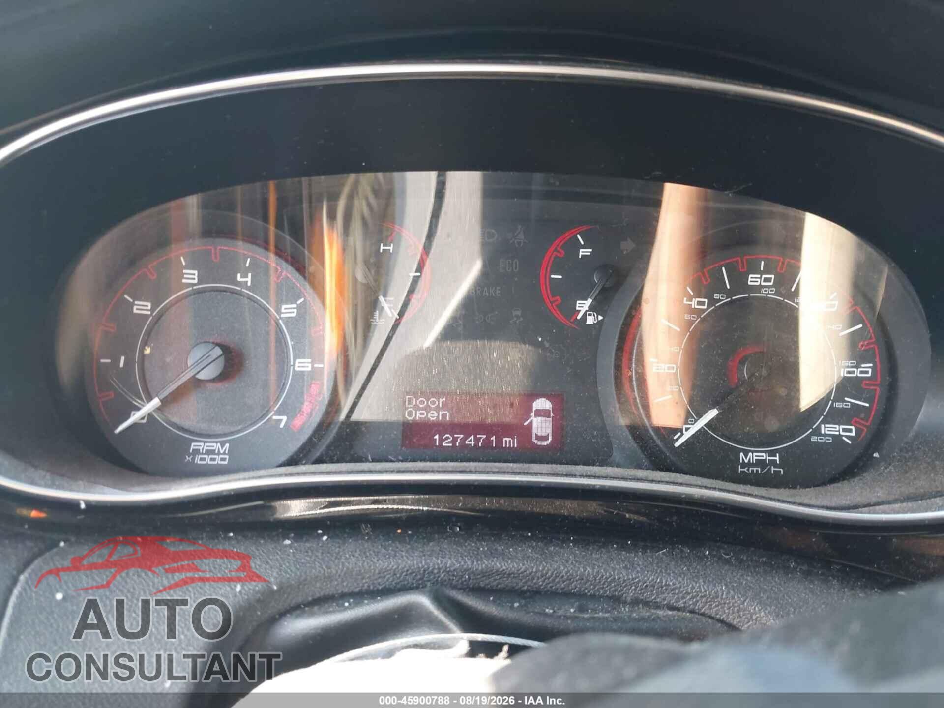 DODGE DART 2013 - 1C3CDFBA8DD318350