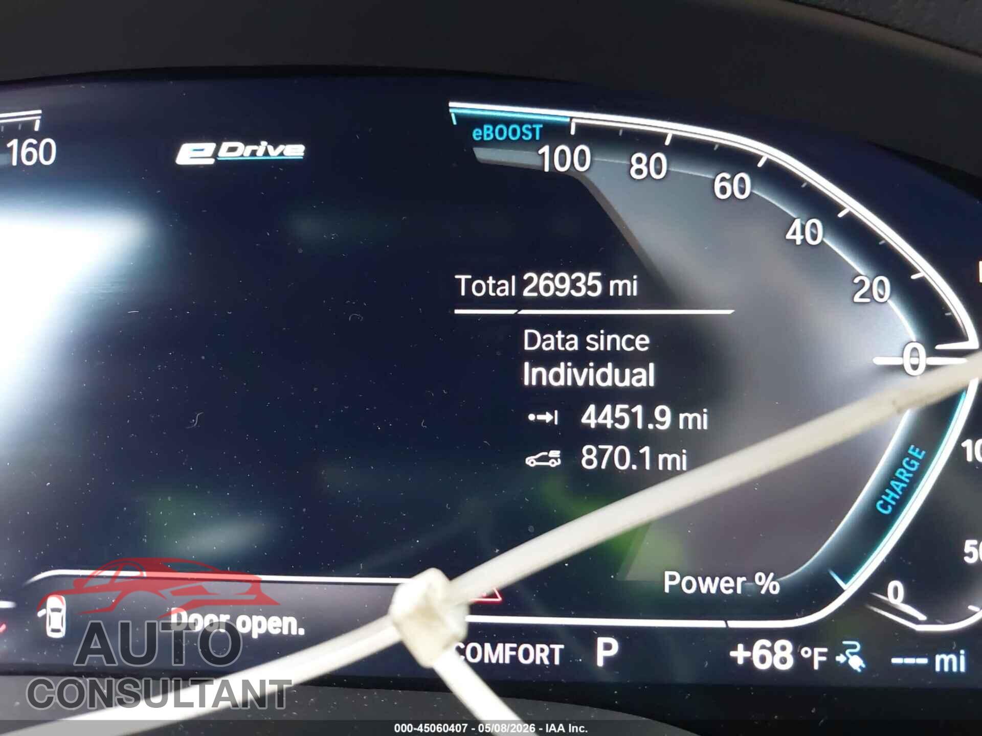 BMW X3 PHEV 2021 - 5UXTS1C0XM9H30459