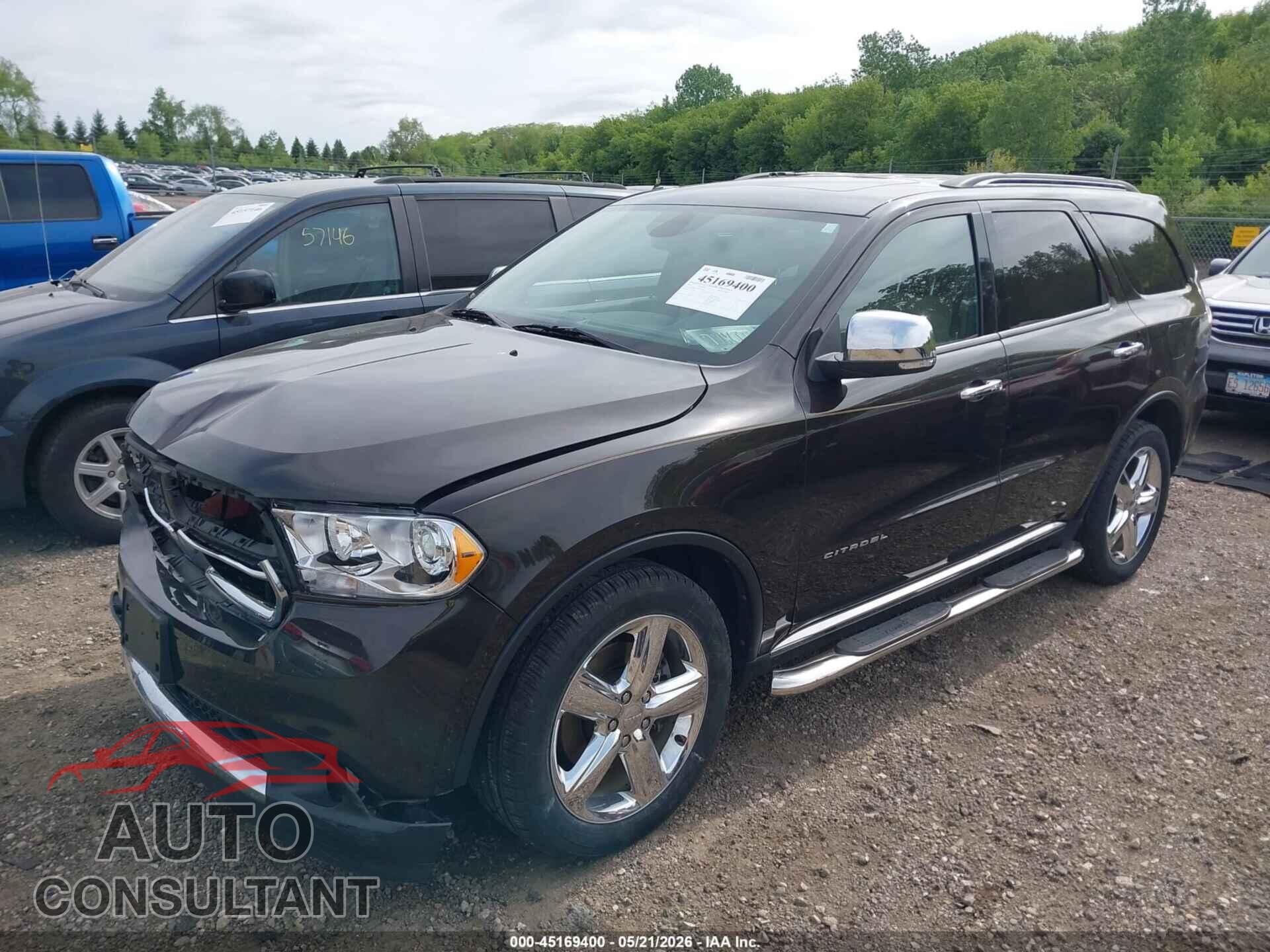 DODGE DURANGO 2012 - 1C4RDJEG7CC337274