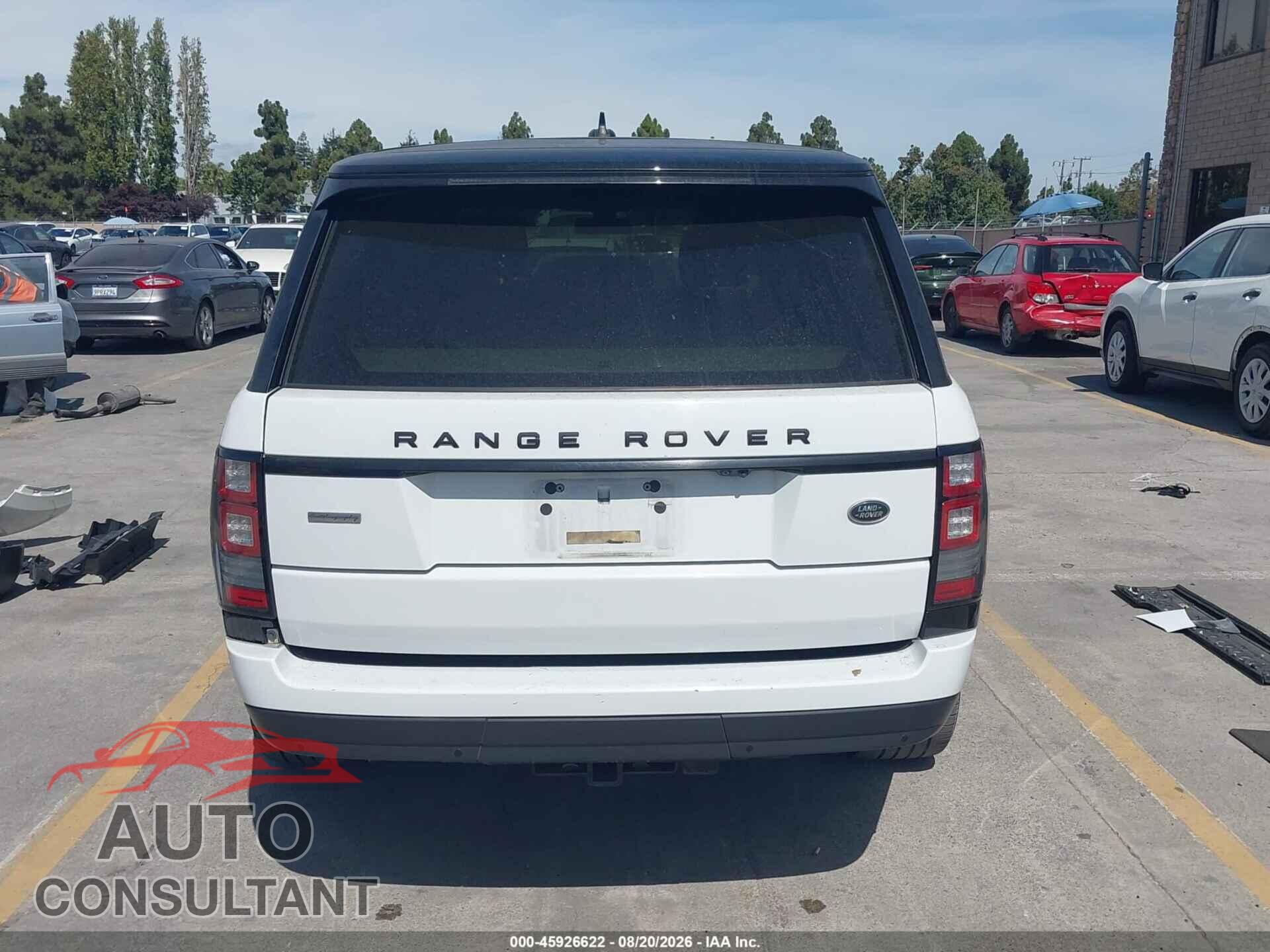LAND ROVER RANGE ROVER 2016 - SALGS3EF0GA299722