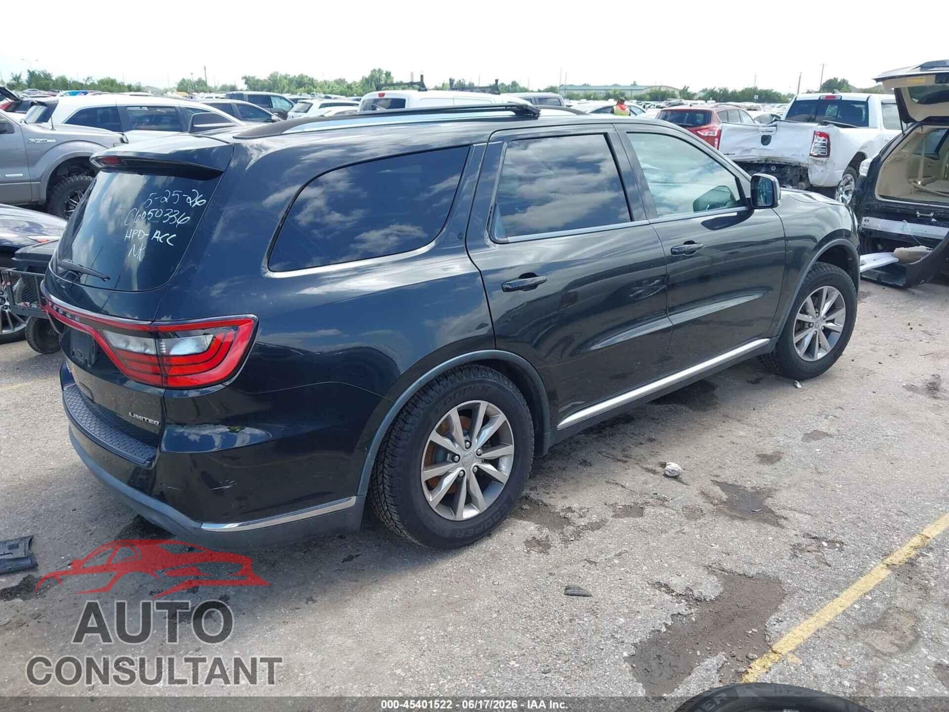 DODGE DURANGO 2015 - 1C4RDHDG5FC745447