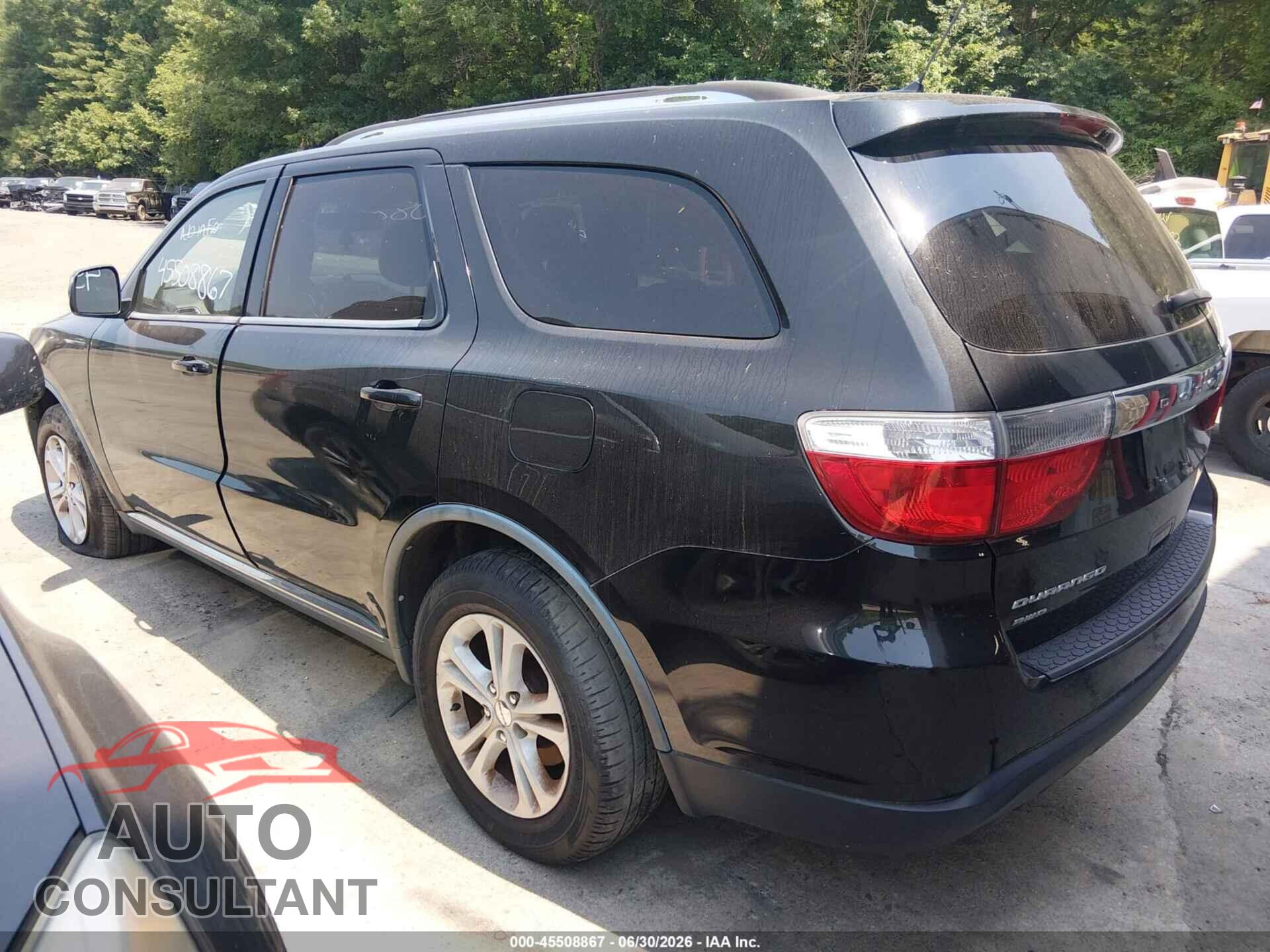 DODGE DURANGO 2012 - 1C4RDJAG5CC122367