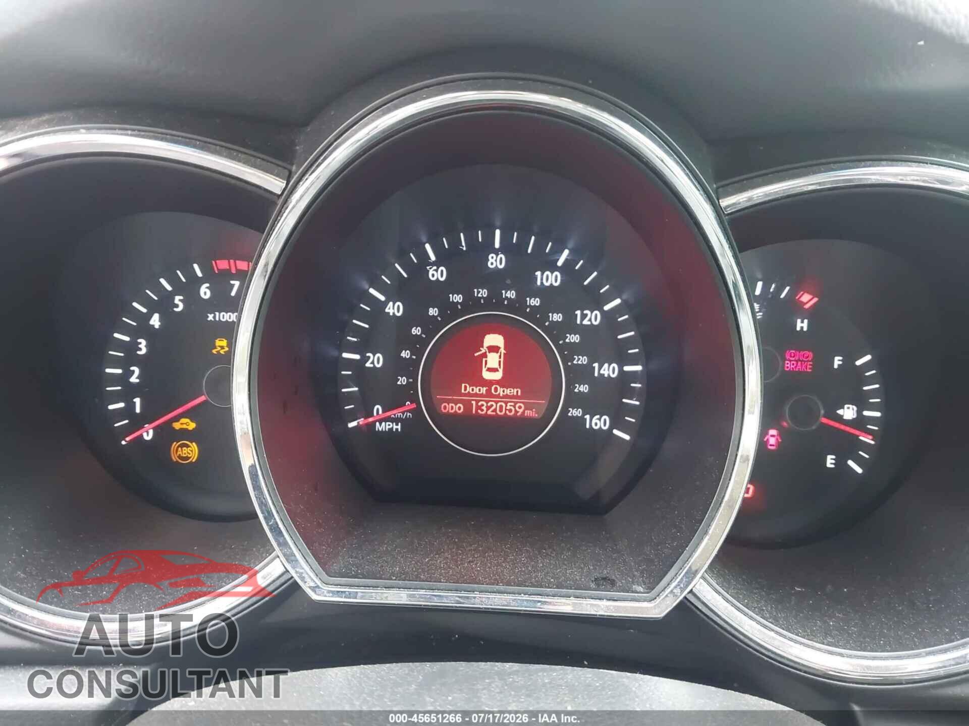 KIA OPTIMA 2011 - KNAGN4A77B5064672