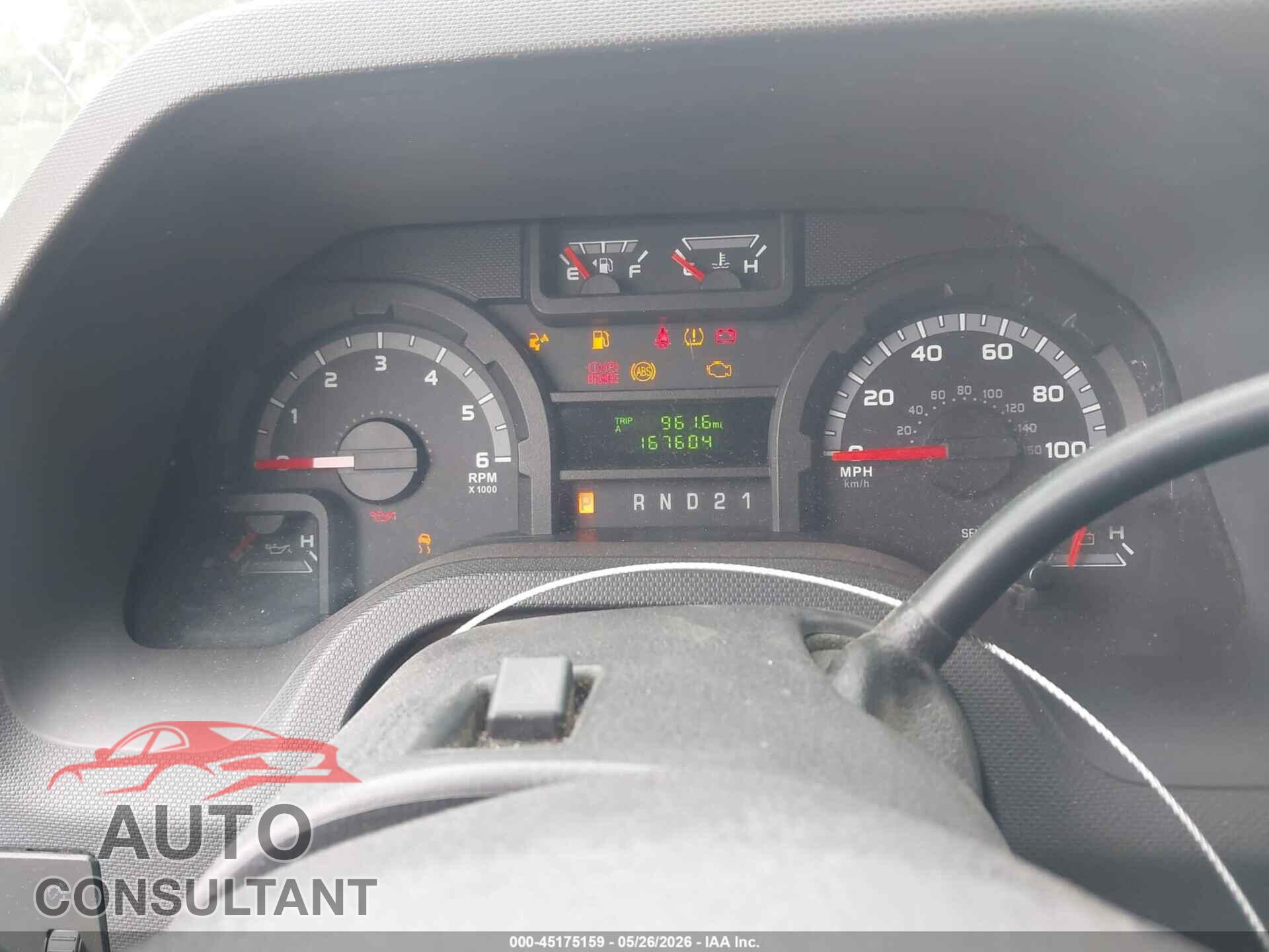 FORD E-150 2012 - 1FTNE1EW4CDB06412