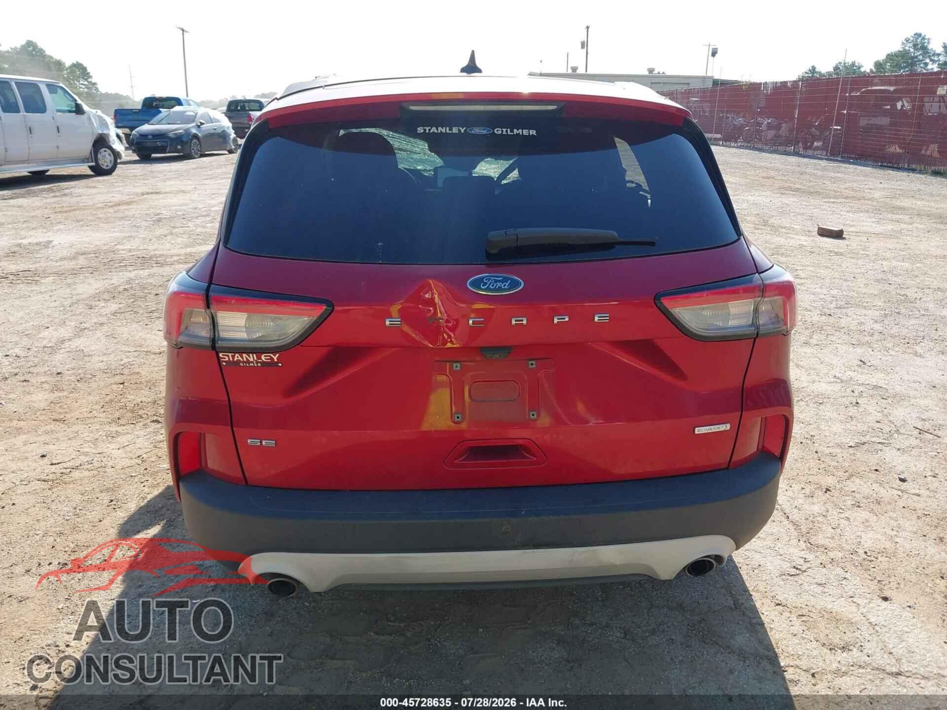 FORD ESCAPE 2020 - 1FMCU0G63LUA32283