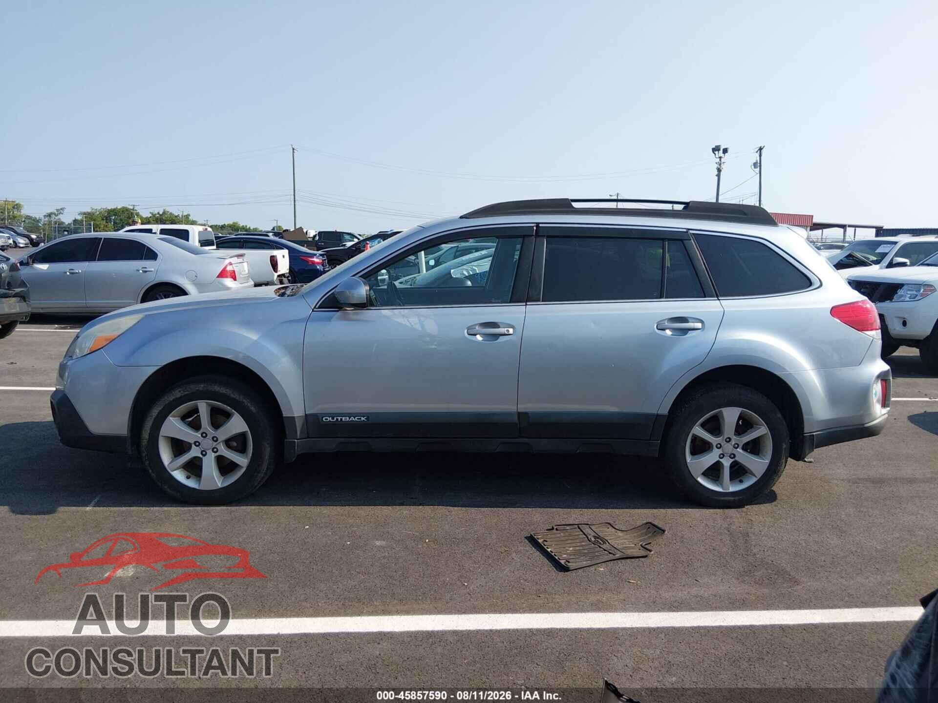 SUBARU OUTBACK 2014 - 4S4BRCCC4E3222662