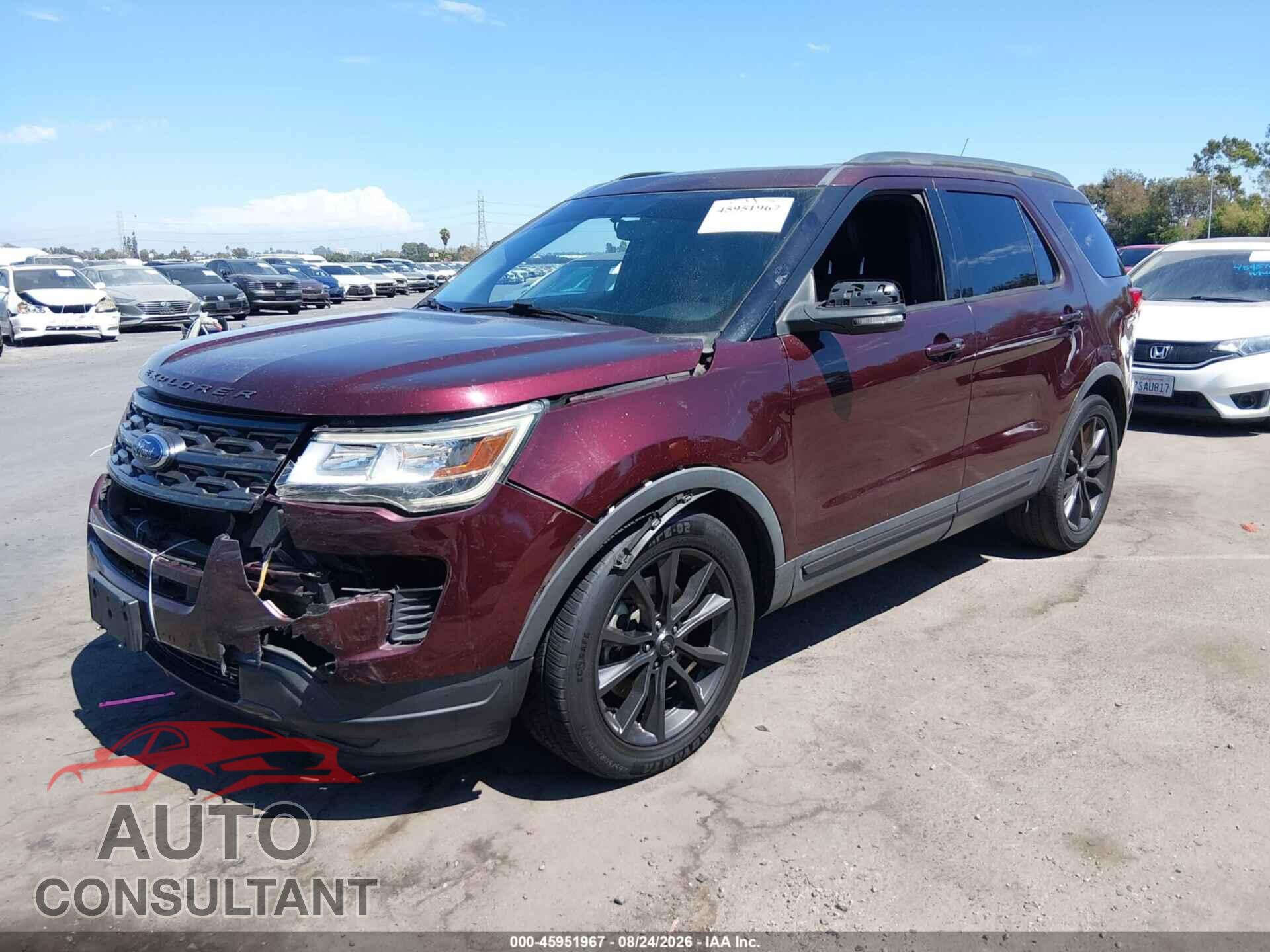 FORD EXPLORER 2018 - 1FM5K7D84JGB89796