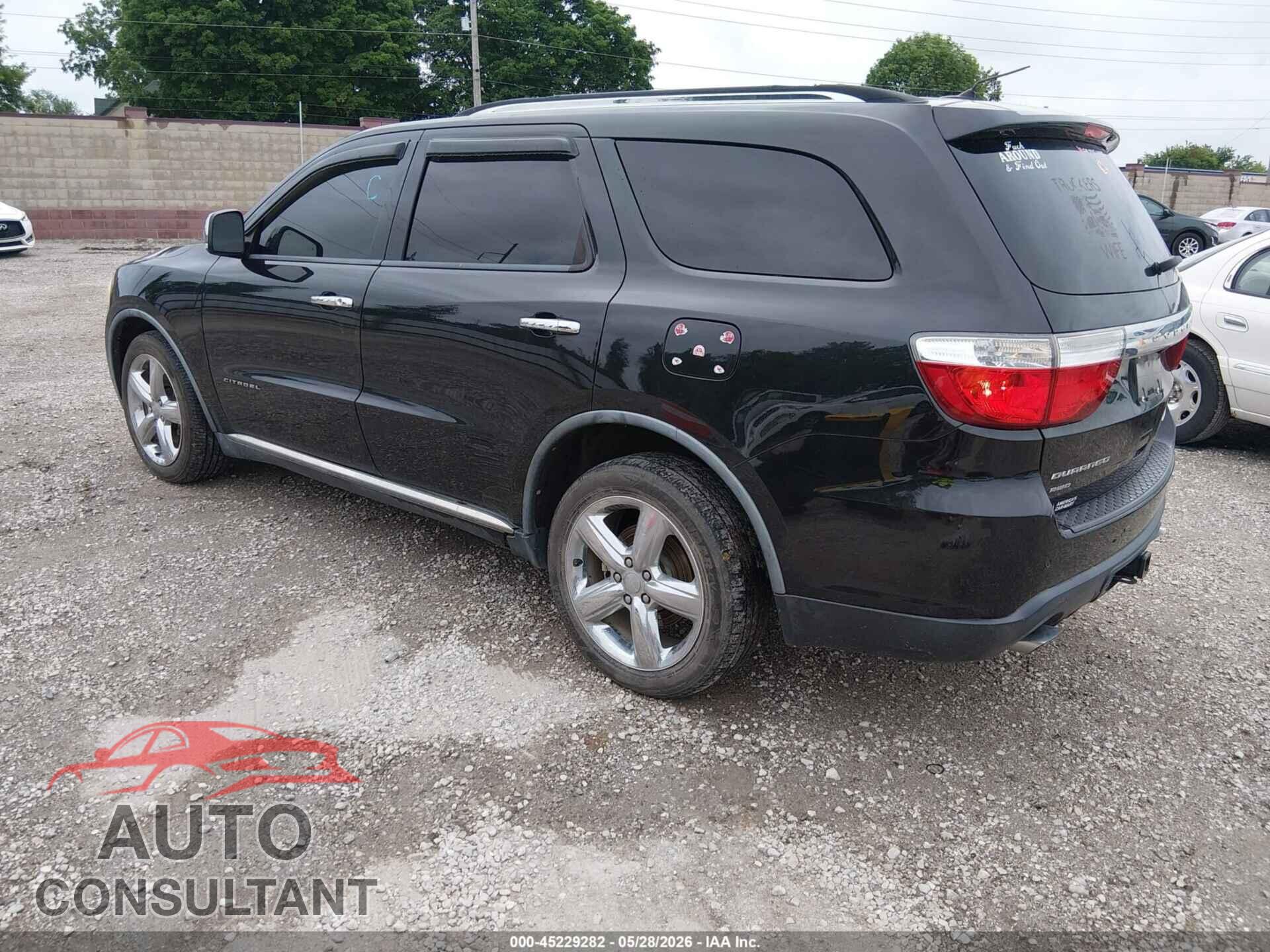 DODGE DURANGO 2011 - 1D4SE5GT0BC693485