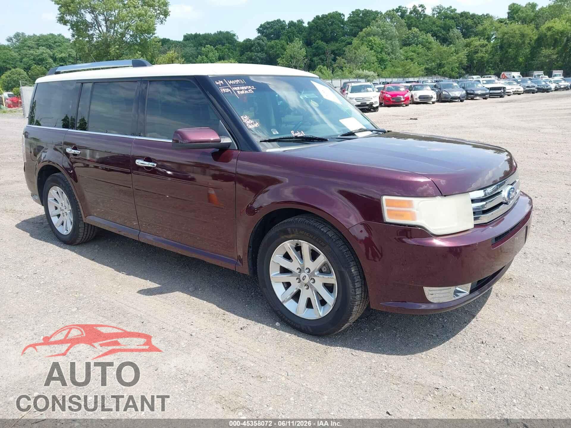FORD FLEX 2011 - 2FMGK5CCXBBD29622