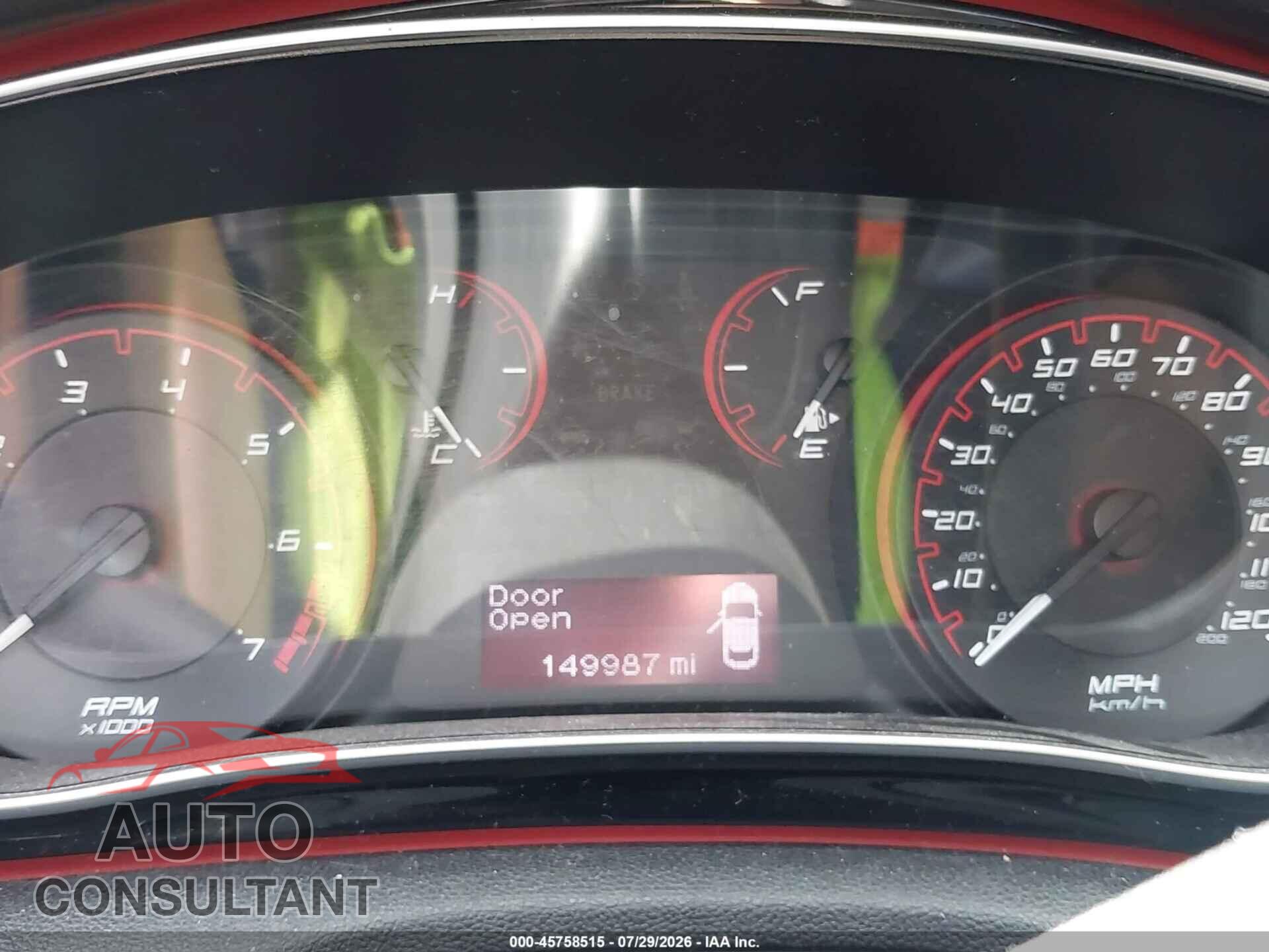 DODGE DART 2015 - 1C3CDFBB0FD362418