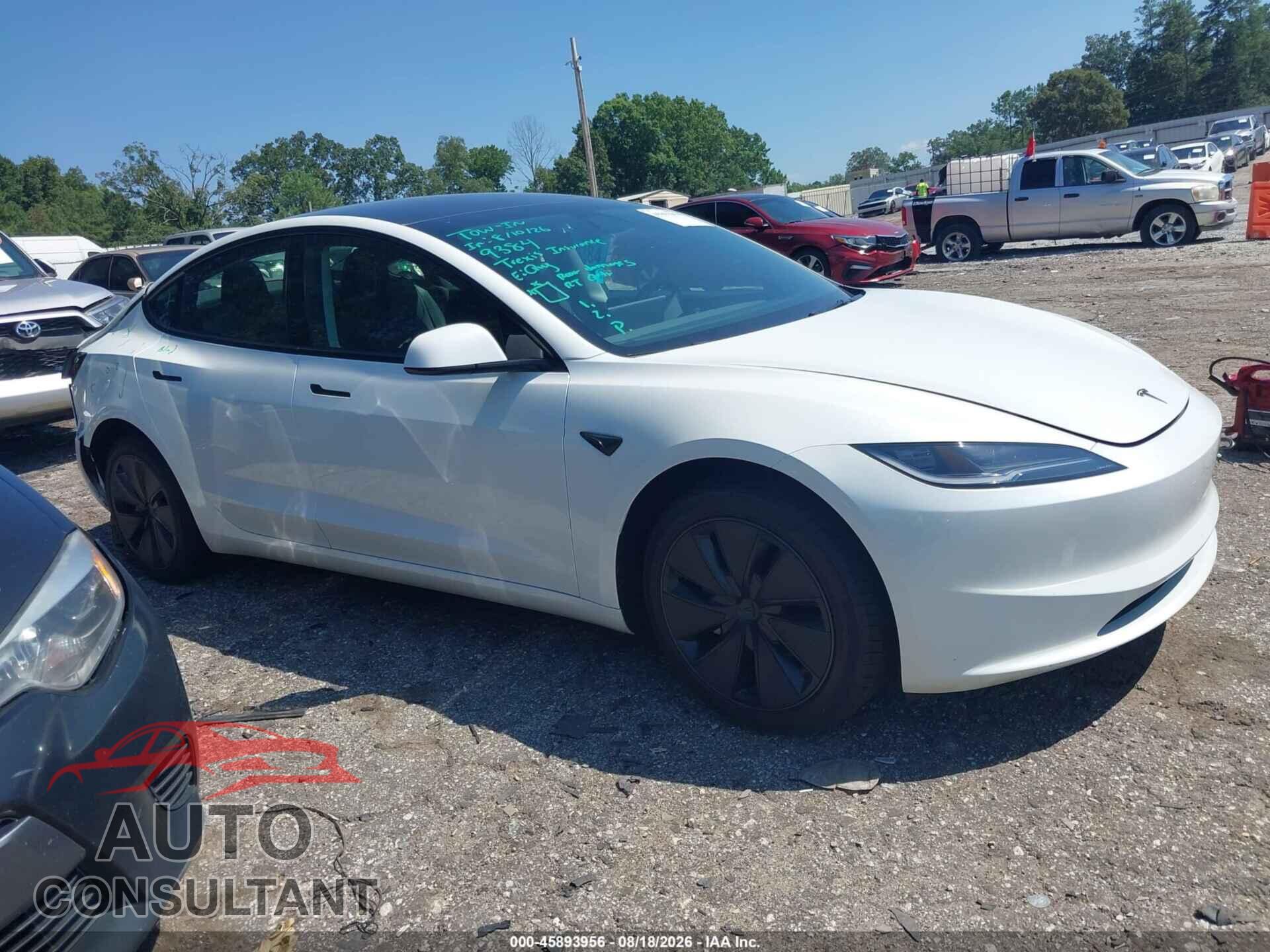 TESLA MODEL 3 2026 - 5YJ3E1EA9TF170630