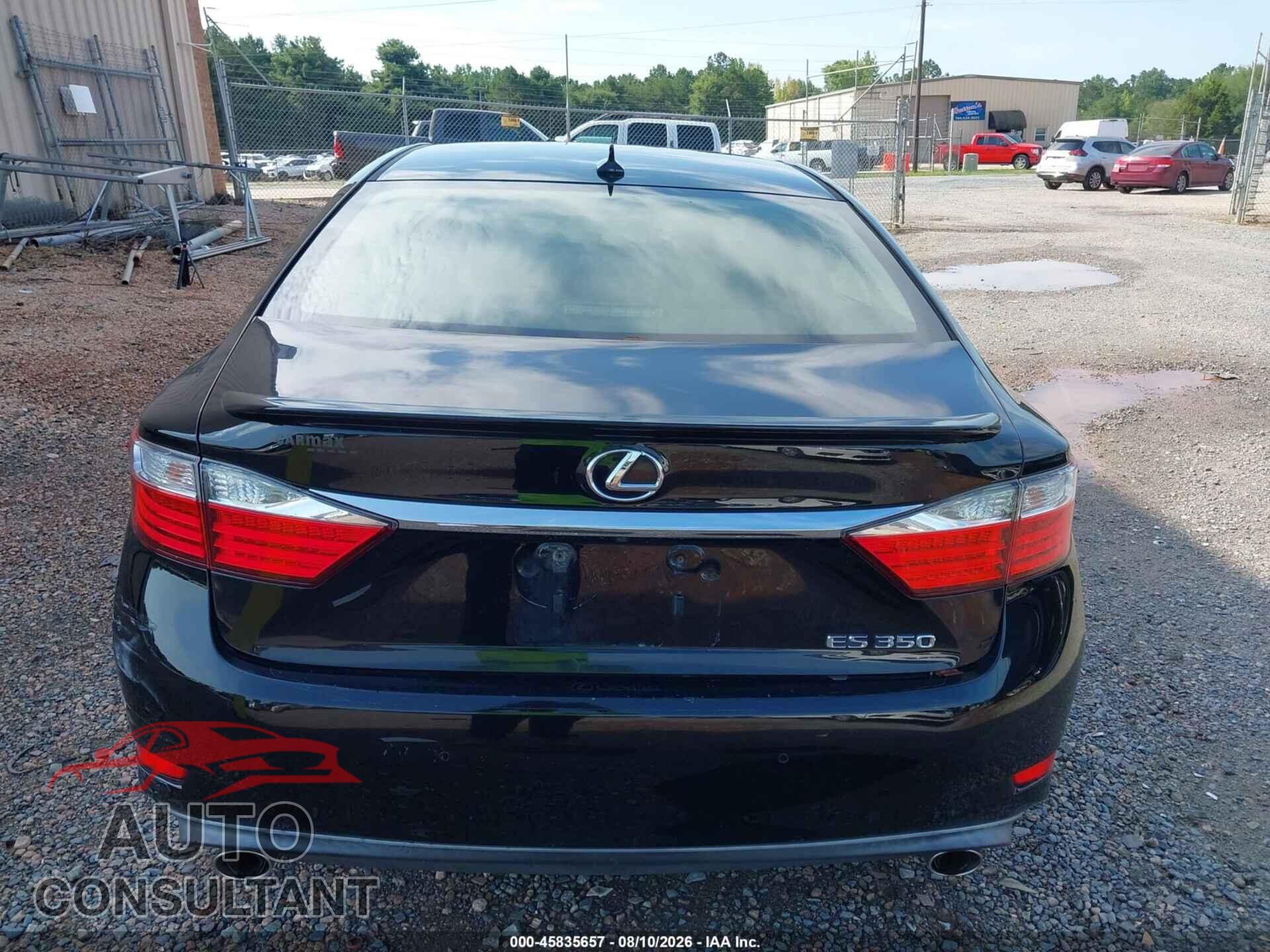 LEXUS ES 350 2013 - JTHBK1GG4D2053675