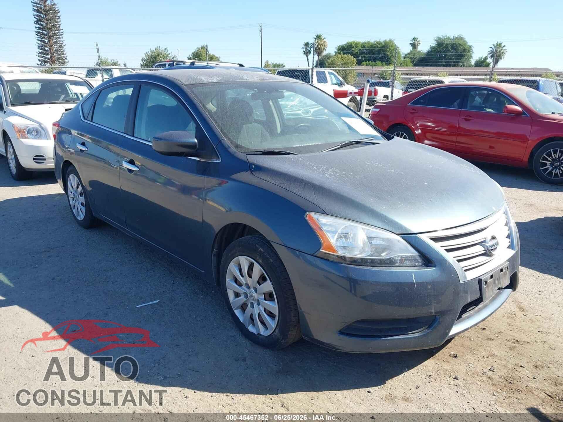 NISSAN SENTRA 2014 - 3N1AB7AP9EY221065