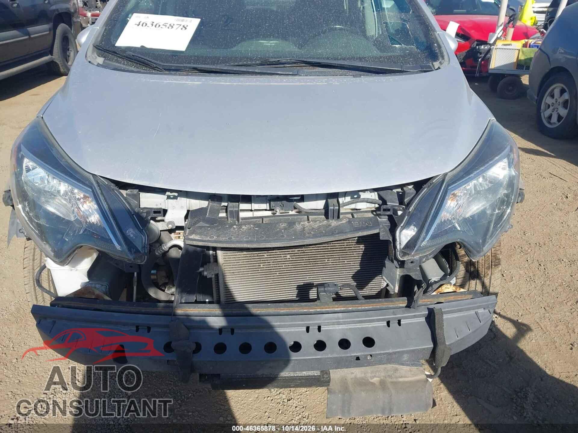 NISSAN VERSA NOTE 2017 - 3N1CE2CP3HL372727