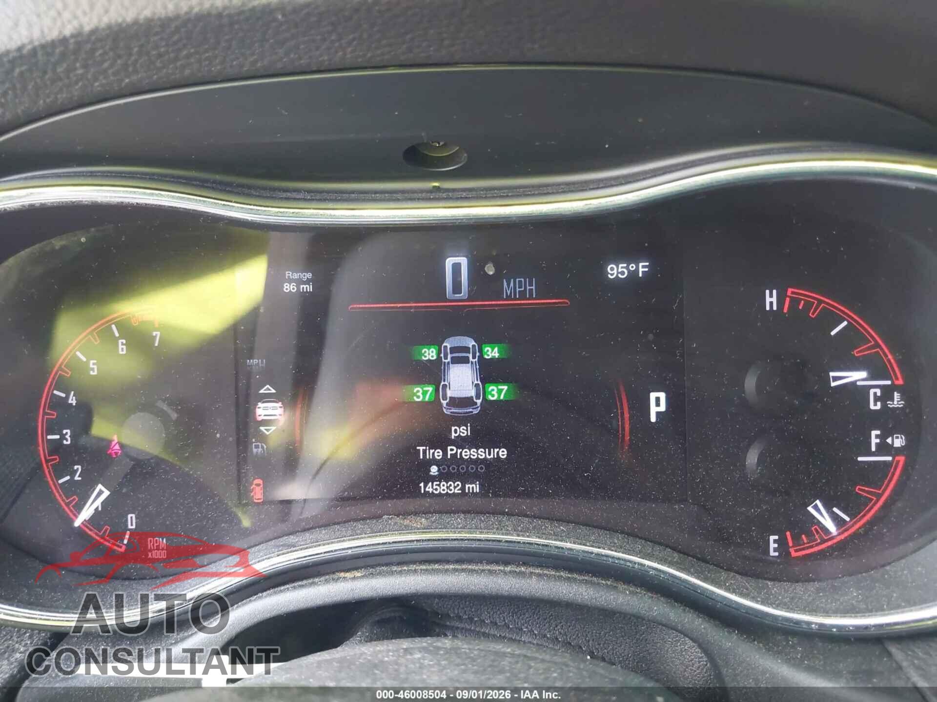 DODGE DURANGO 2014 - 1C4RDJAG6EC345486