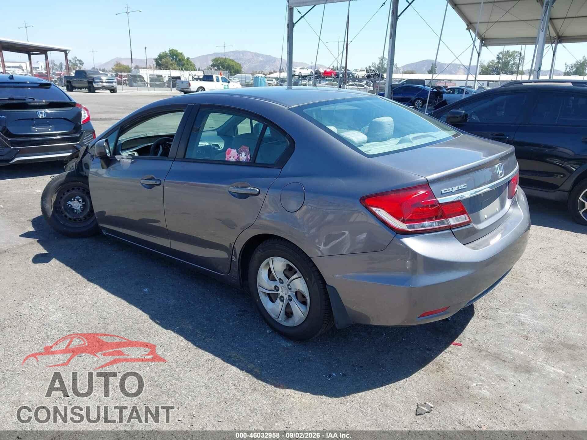 HONDA CIVIC 2015 - 19XFB2F53FE209221
