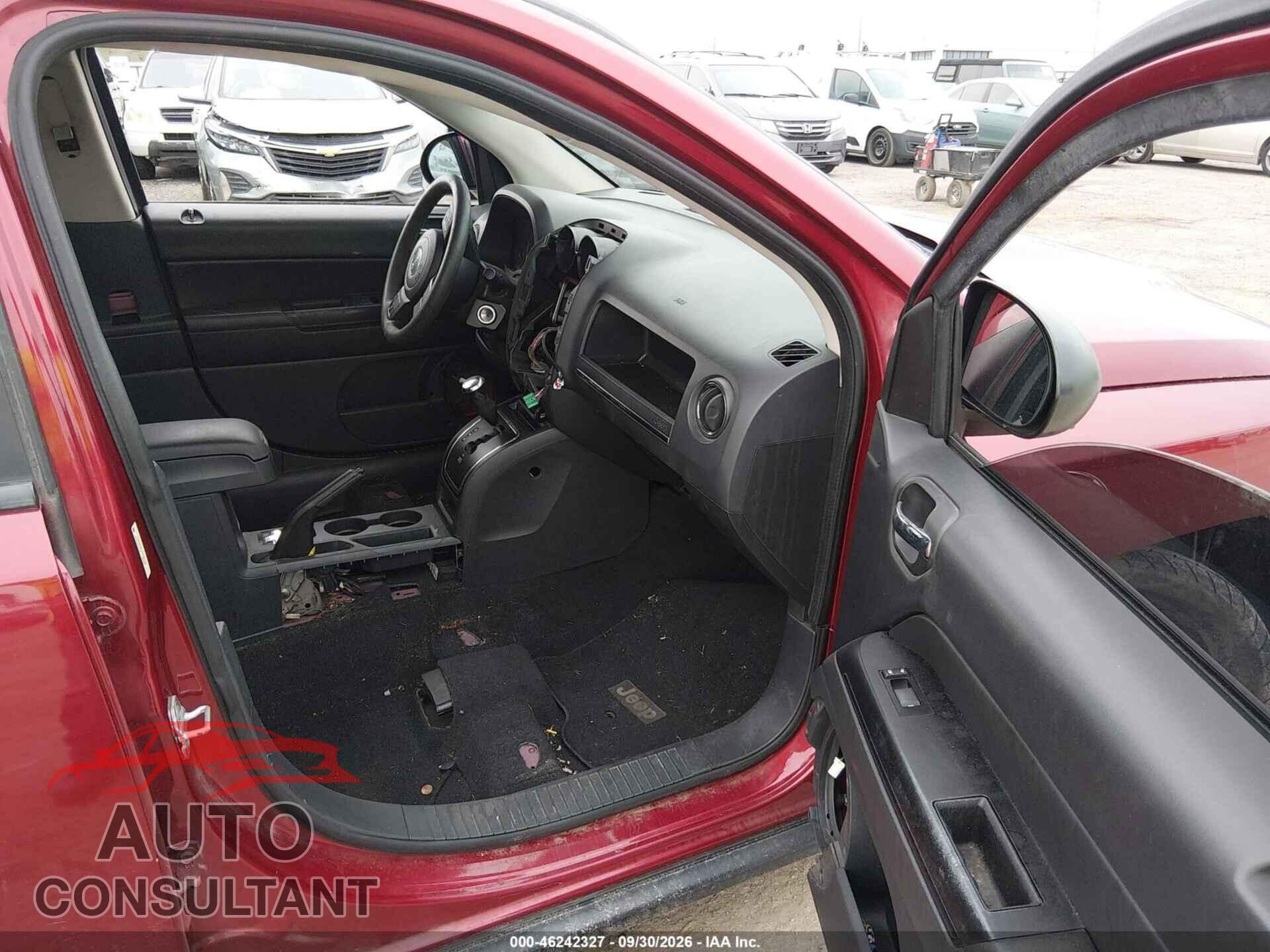 JEEP COMPASS 2012 - 1C4NJDBB1CD582745