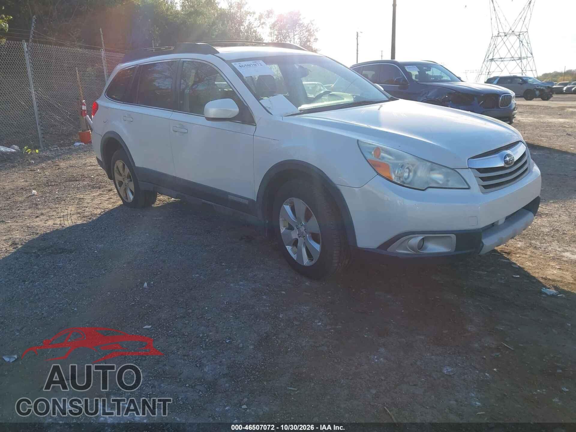 SUBARU OUTBACK 2011 - 4S4BRBLC2B3355006
