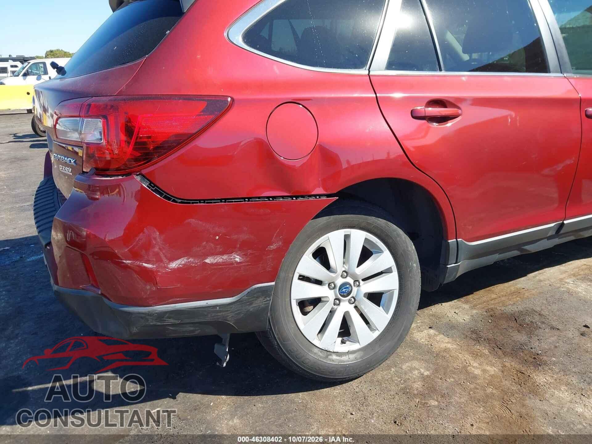 SUBARU OUTBACK 2016 - 4S4BSACC4G3342182