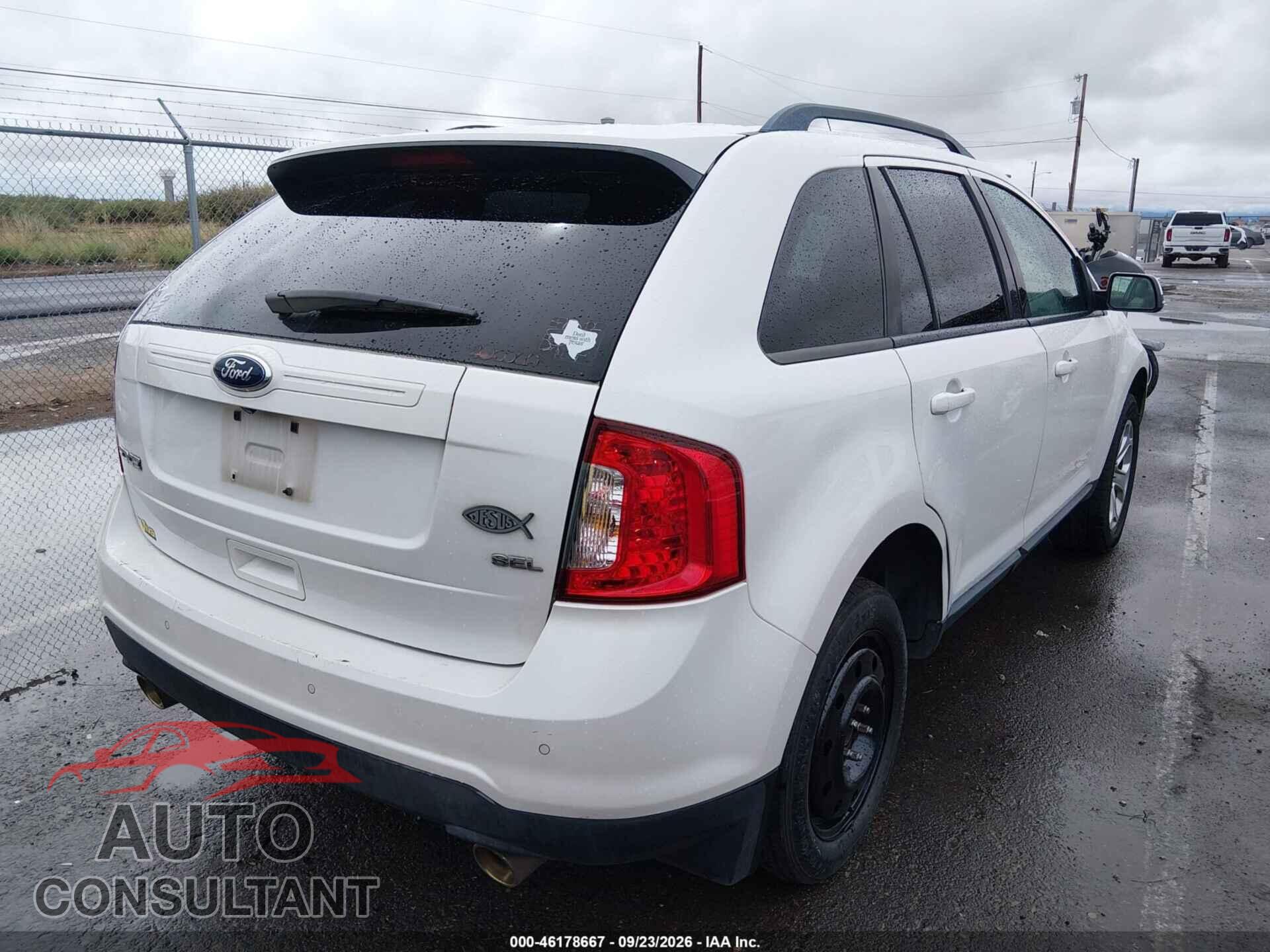 FORD EDGE 2013 - 2FMDK3JC2DBE11132