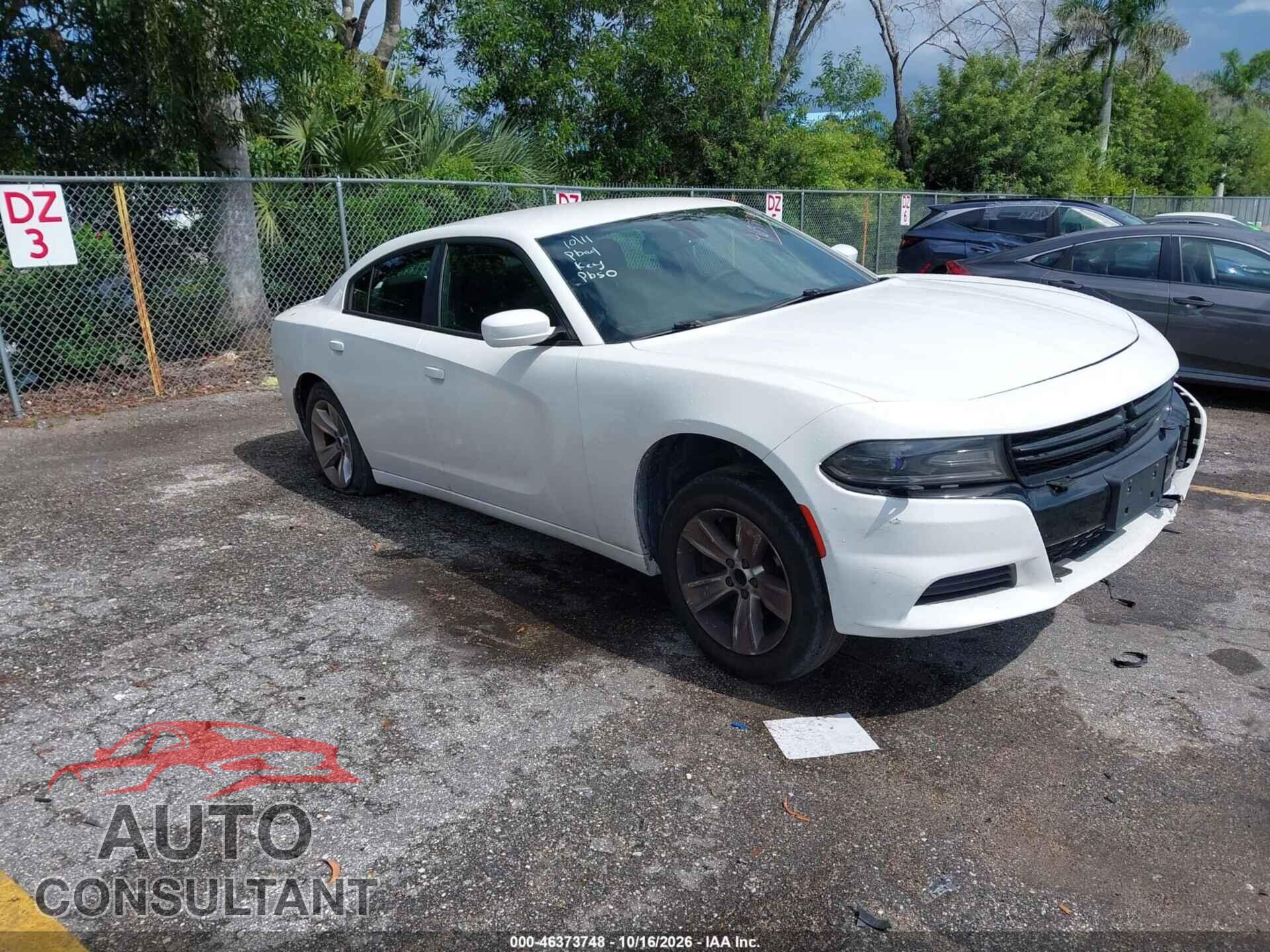 DODGE CHARGER 2015 - 2C3CDXAG6FH762361
