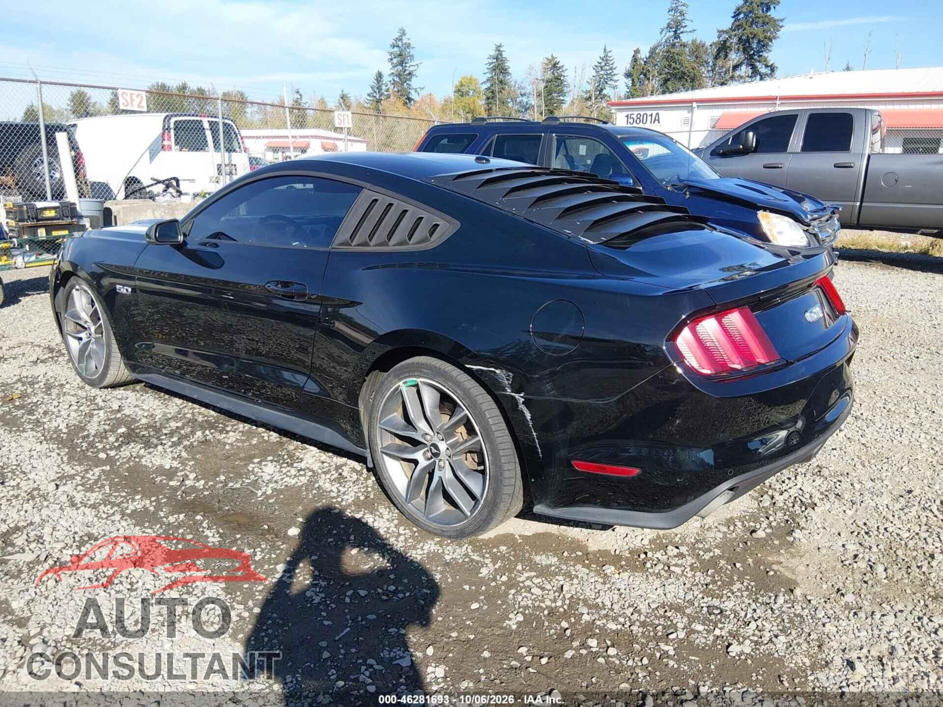 FORD MUSTANG 2016 - 1FA6P8CF8G5284484