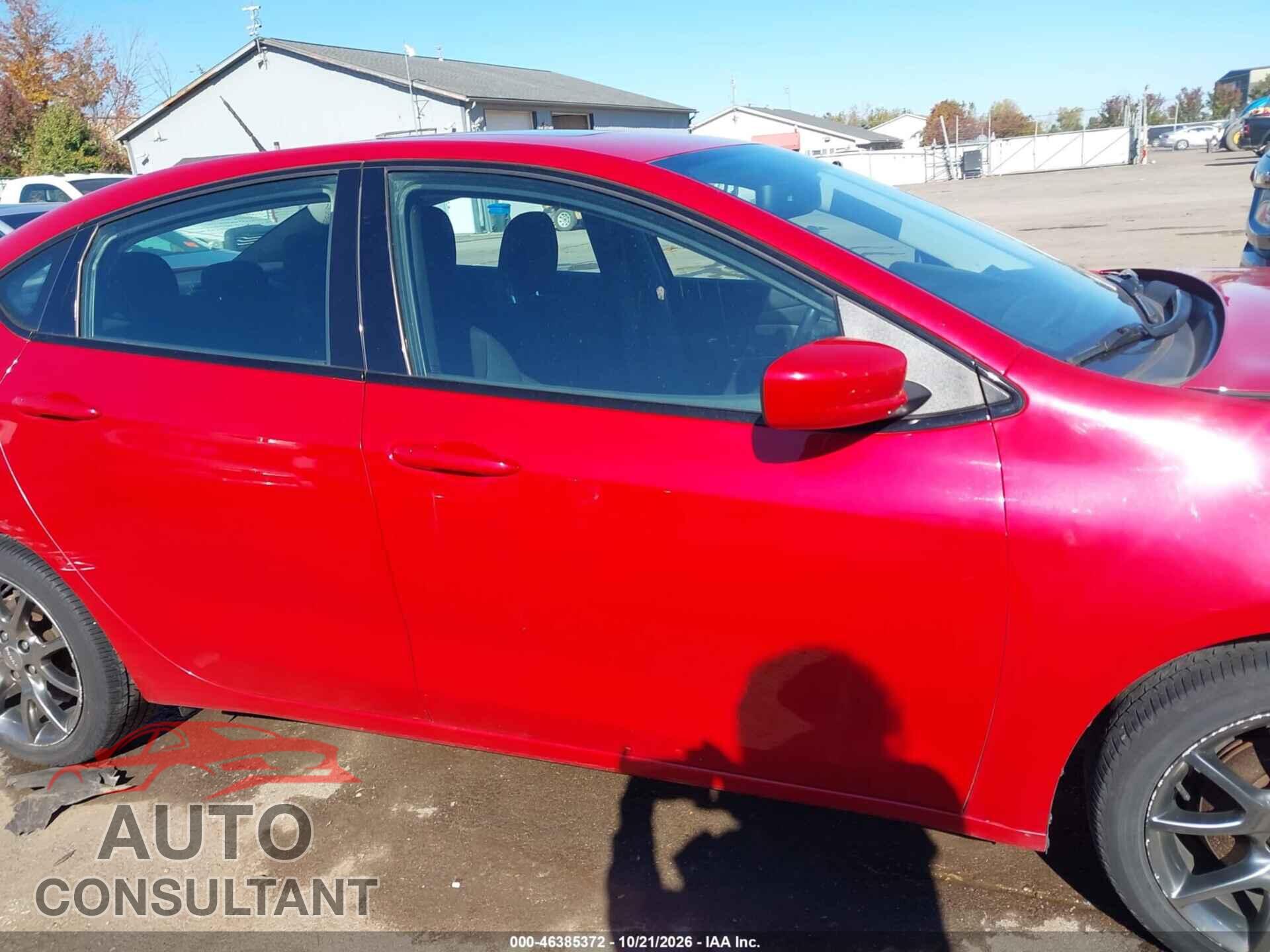 DODGE DART 2013 - 1C3CDFBA1DD341050