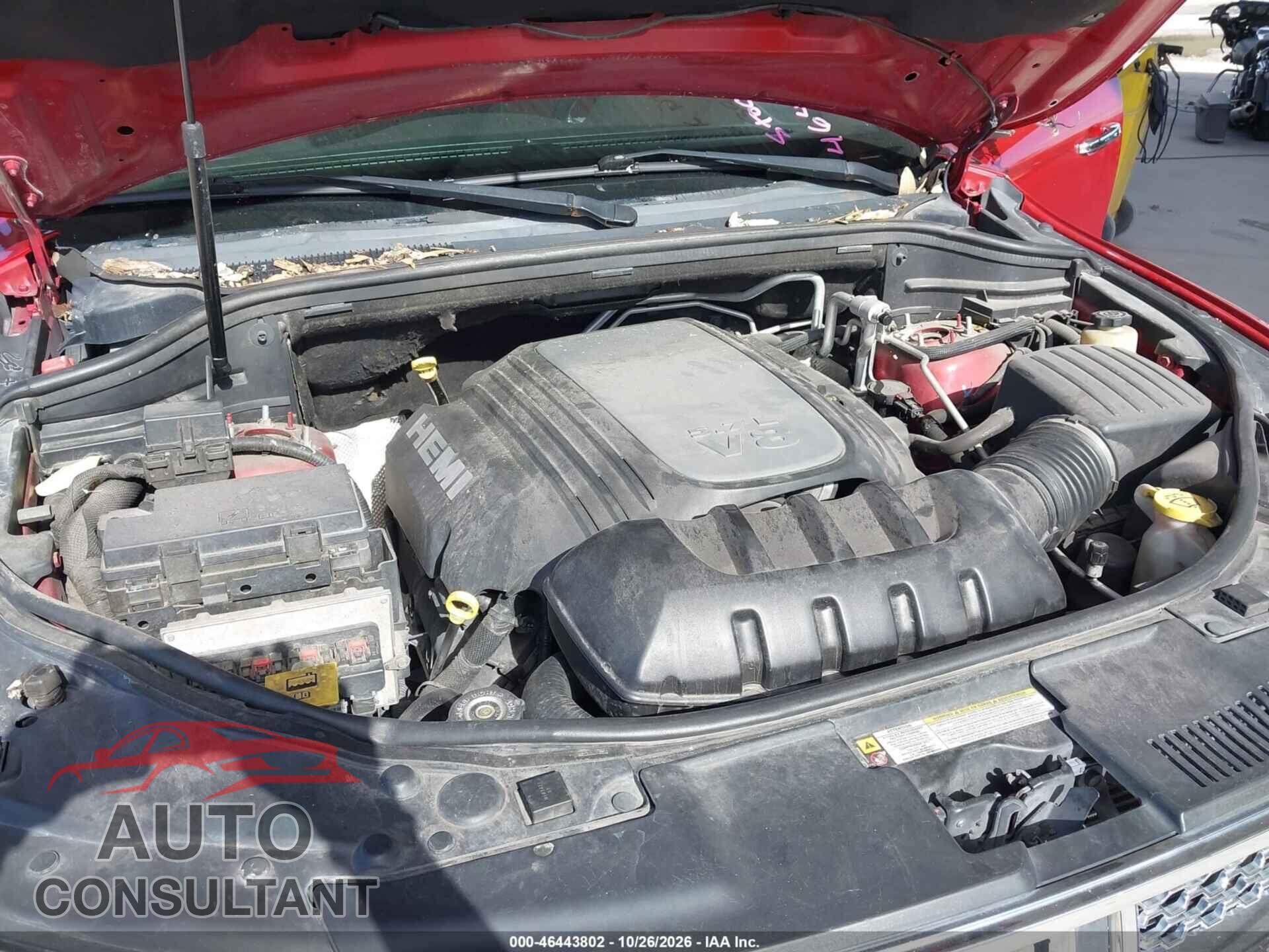 DODGE DURANGO 2011 - 1D4SE5GT2BC689017
