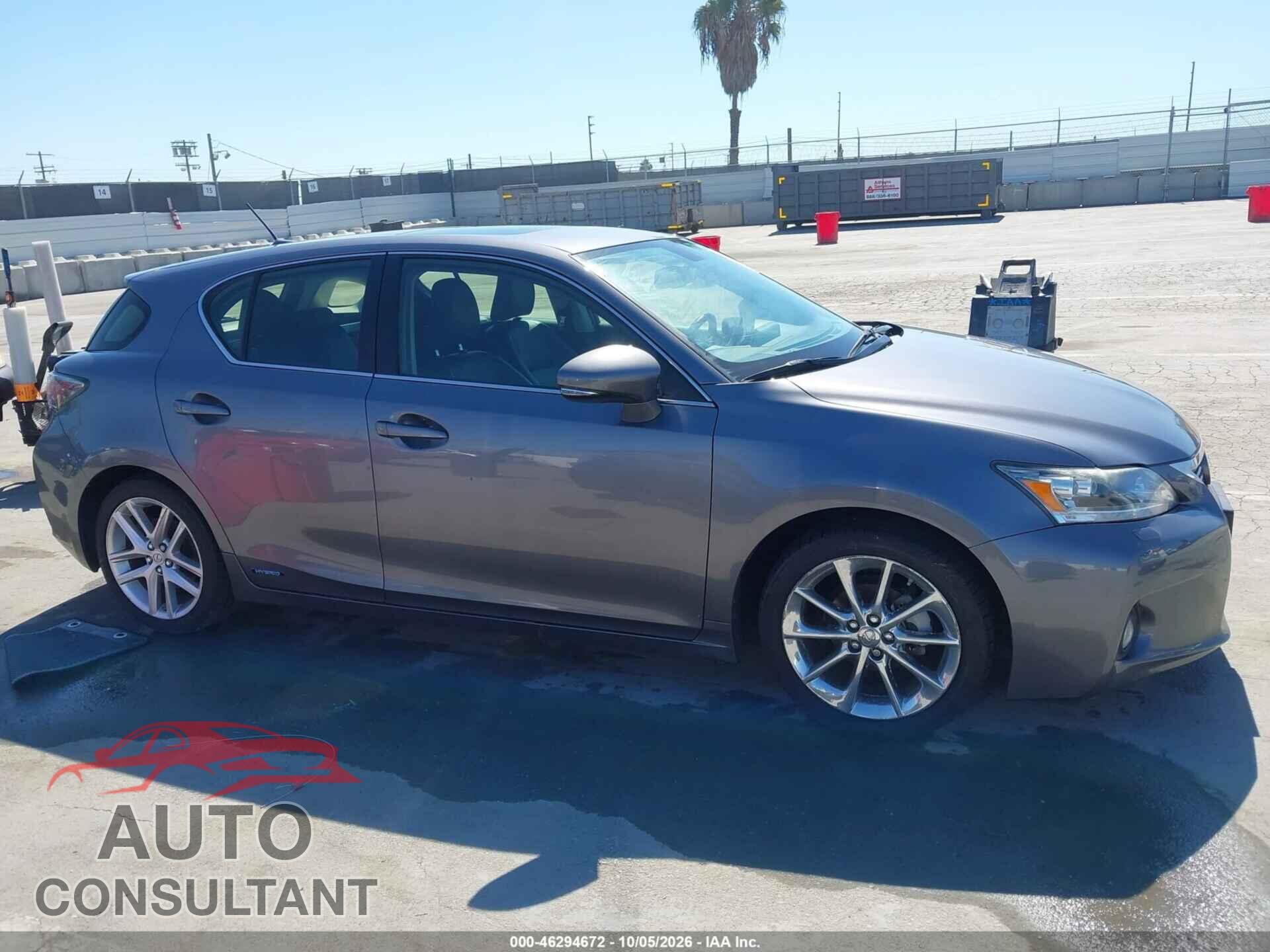 LEXUS CT 200H 2012 - JTHKD5BH4C2079709