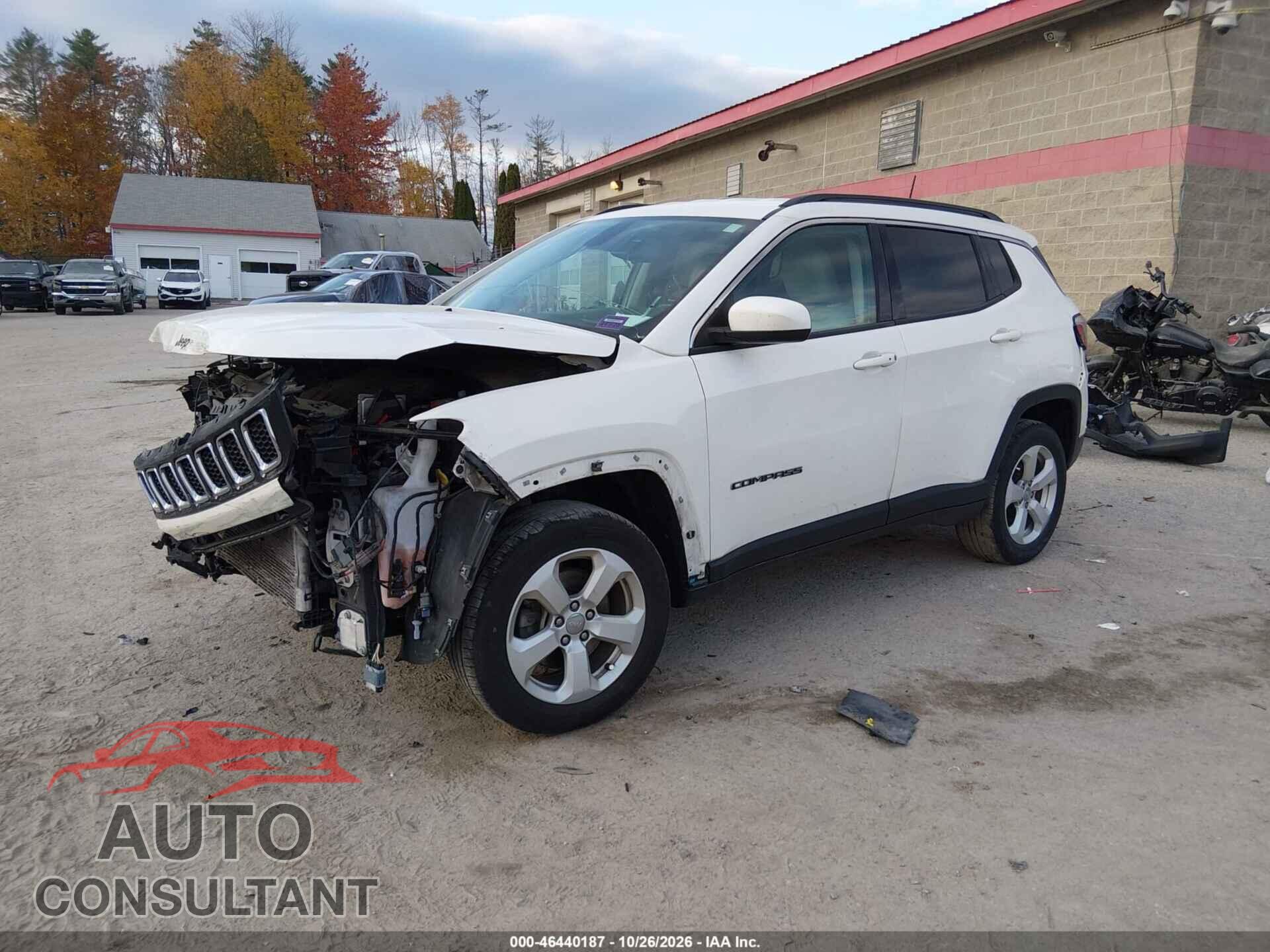 JEEP COMPASS 2019 - 3C4NJDBB7KT733953
