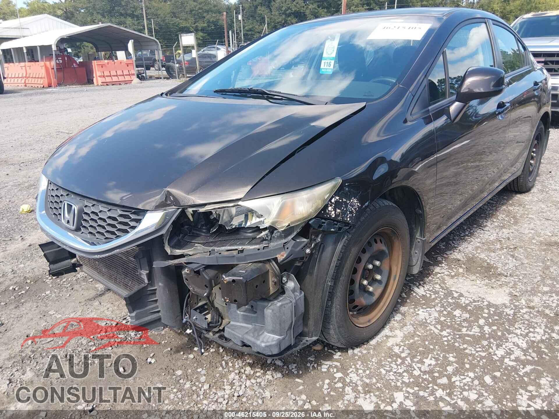 HONDA CIVIC 2013 - 2HGFB2F55DH576771