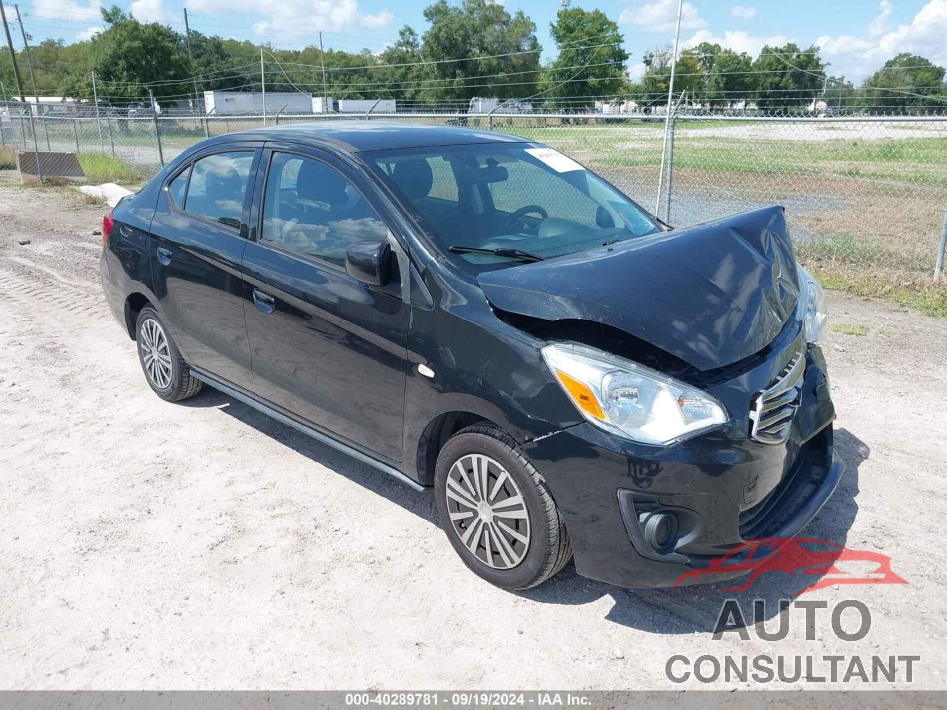 MITSUBISHI MIRAGE G4 2019 - ML32F3FJ7KHF05522