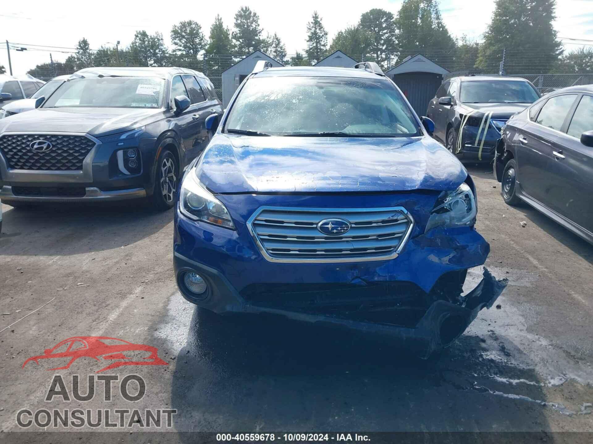 SUBARU OUTBACK 2016 - 4S4BSBCC8G3245315