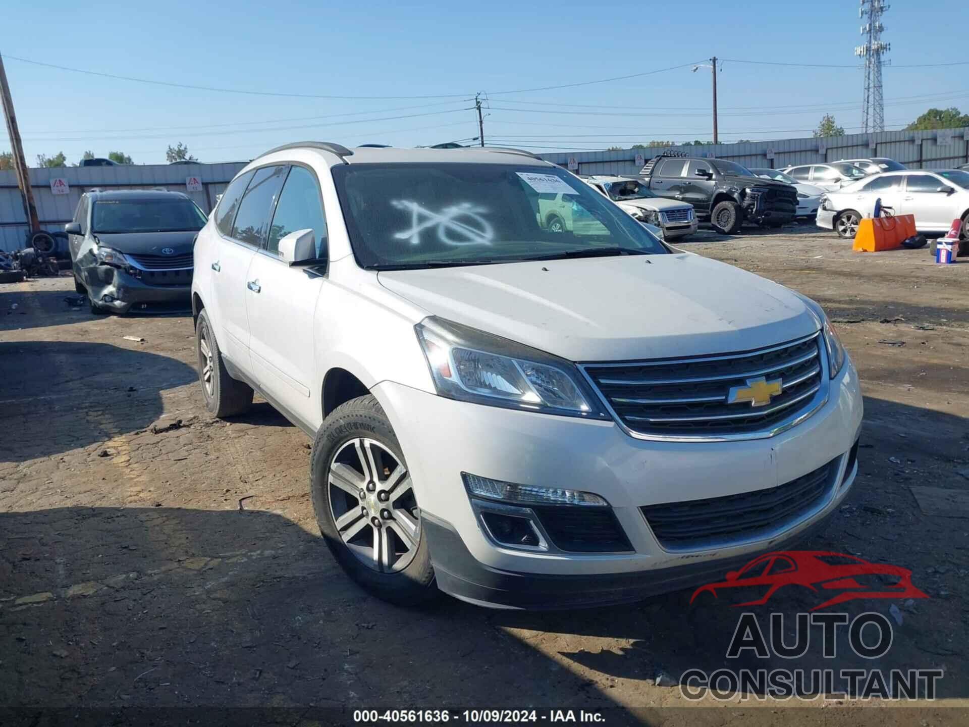 CHEVROLET TRAVERSE 2017 - 1GNKRHKD3HJ191407