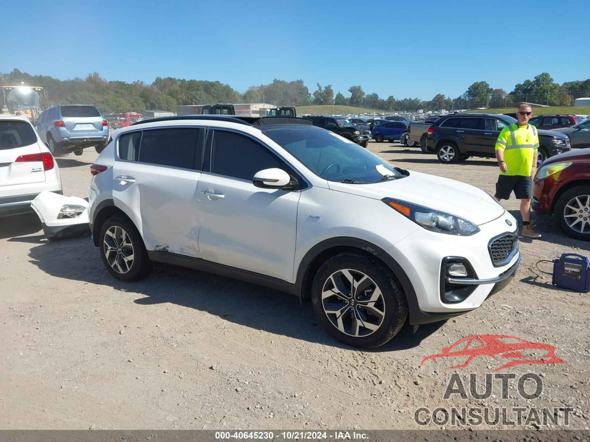 KIA SPORTAGE 2021 - KNDPNCAC1M7935194