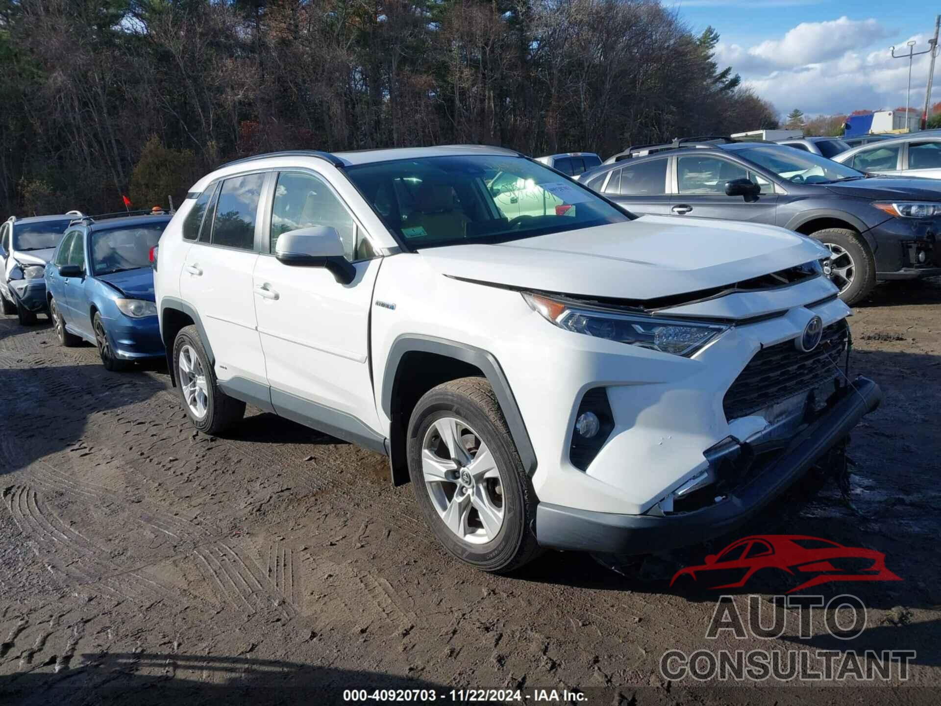 TOYOTA RAV4 HYBRID 2021 - JTMRWRFV9MD126630