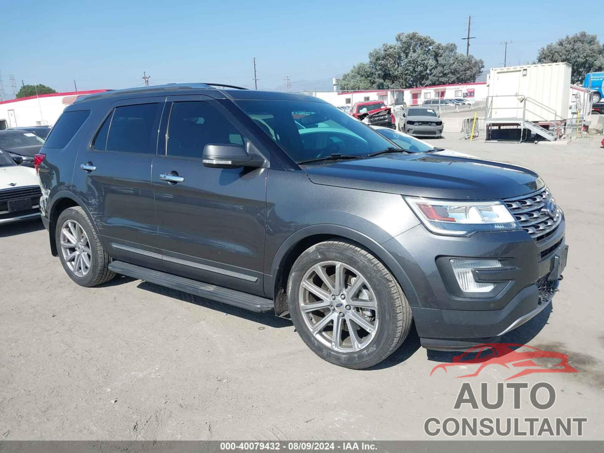 FORD EXPLORER 2017 - 1FM5K7F88HGE41900