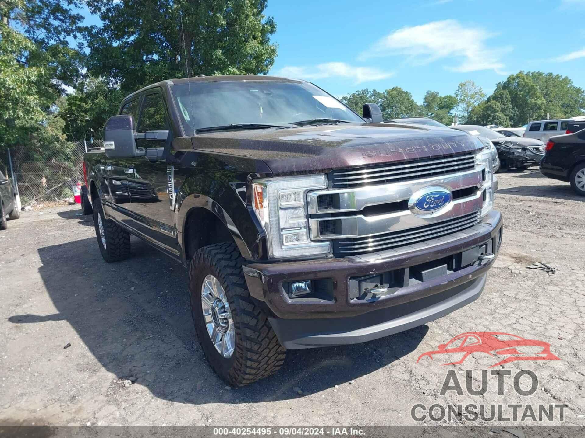 FORD F-250 2018 - 1FT7W2BT5JEC36583