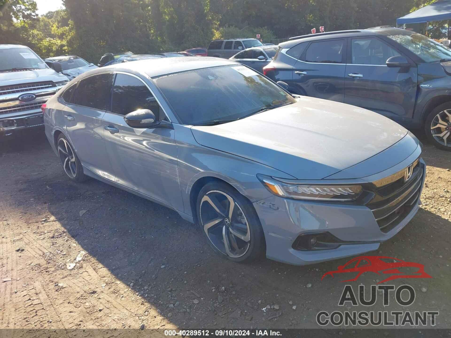 HONDA ACCORD 2022 - 1HGCV2F38NA016784