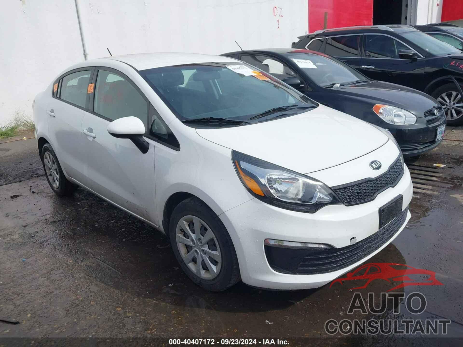 KIA RIO 2017 - KNADM4A37H6061602