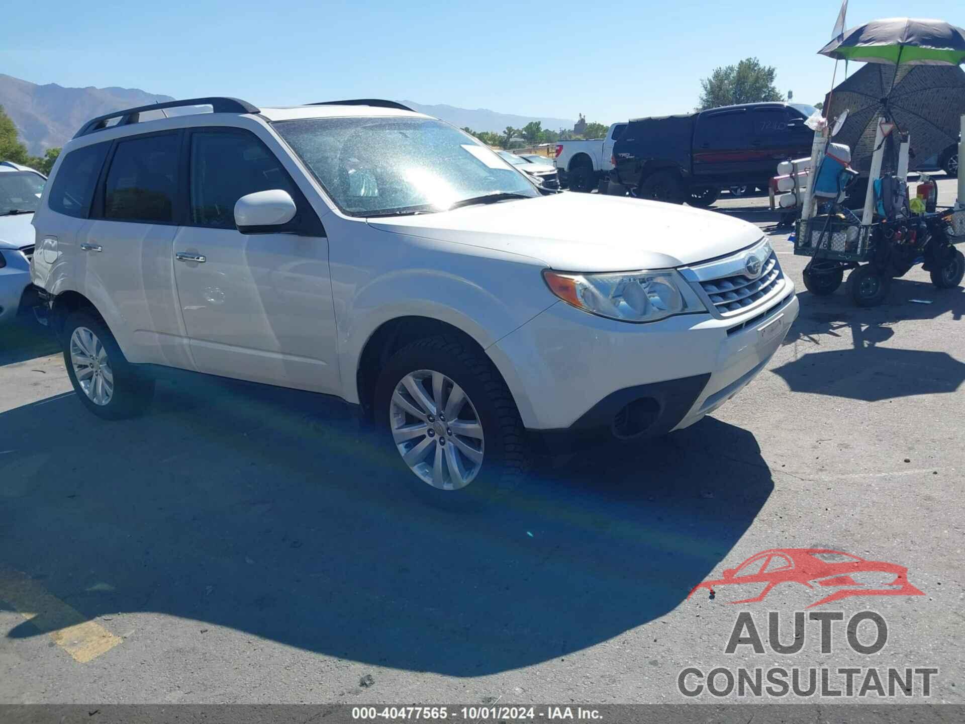 SUBARU FORESTER 2012 - JF2SHBDC0CH431284
