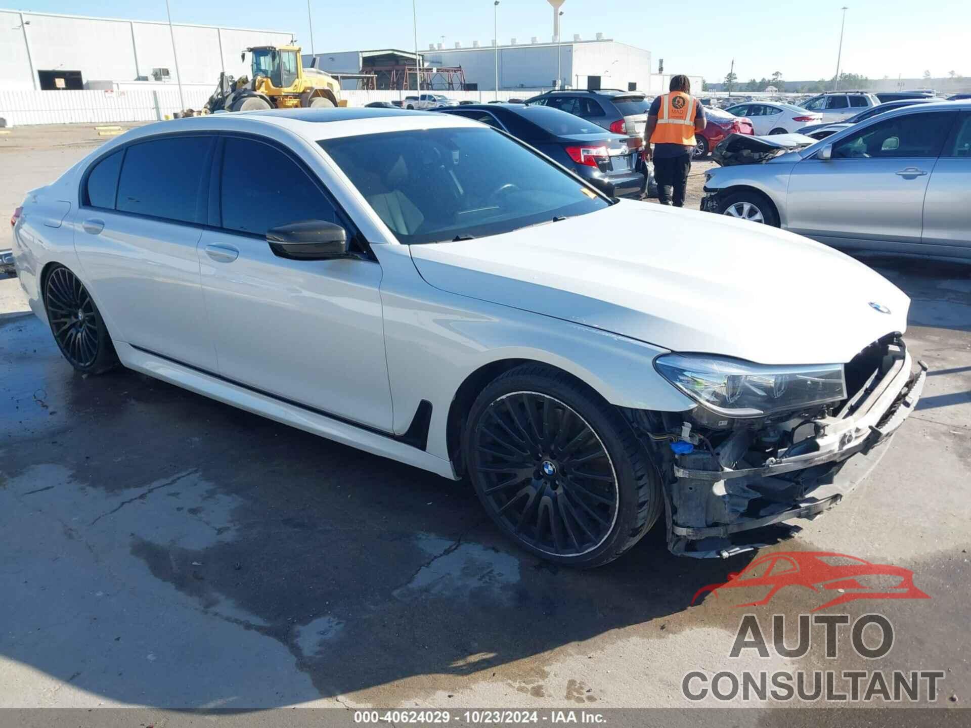 BMW 740I 2017 - WBA7E2C33HG741115