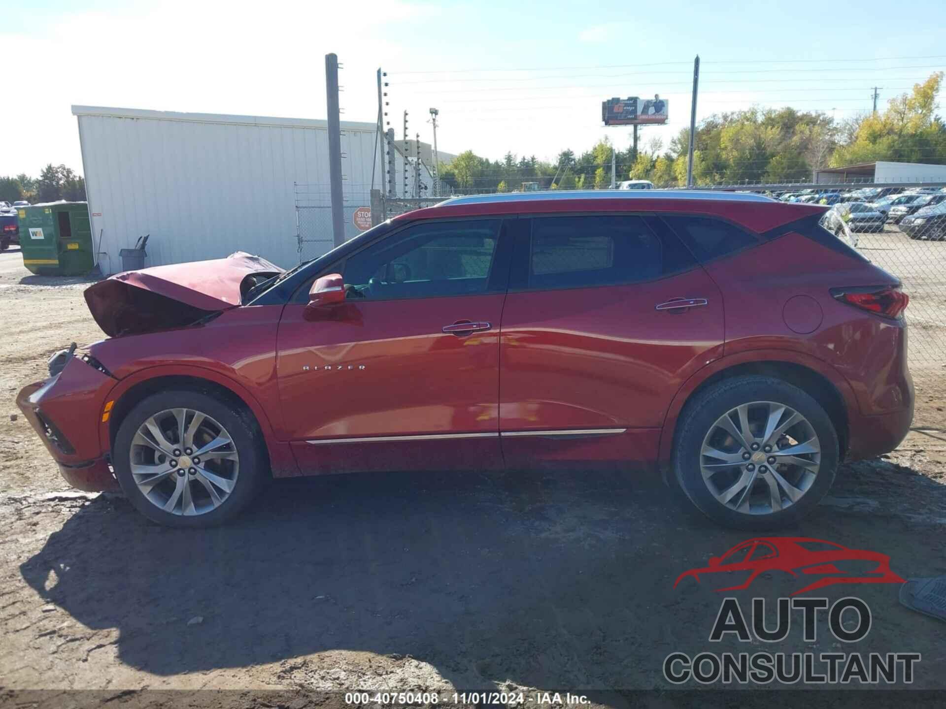 CHEVROLET BLAZER 2019 - 3GNKBFRS5KS684170