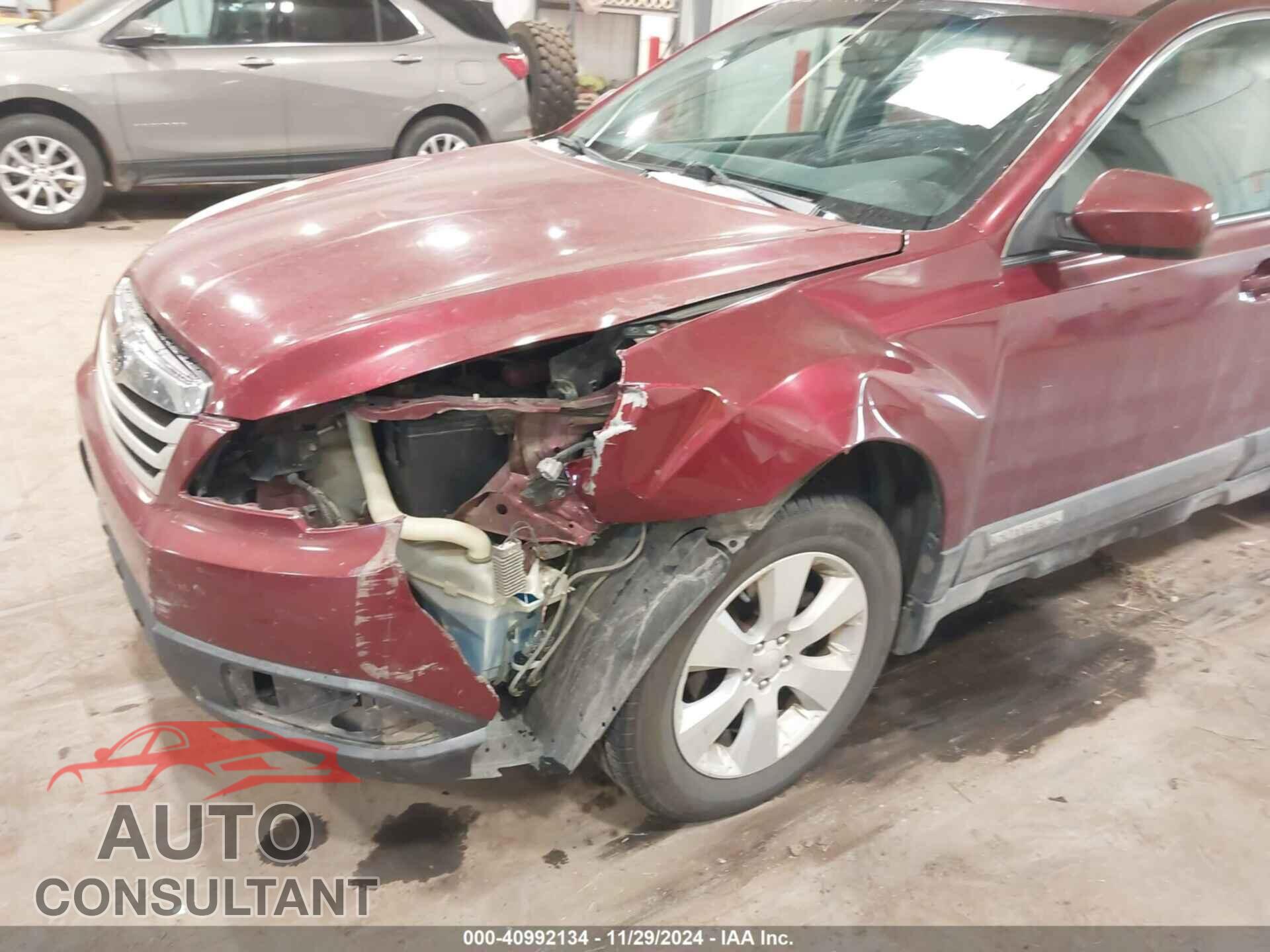 SUBARU OUTBACK 2011 - 4S4BRBCC3B3337811