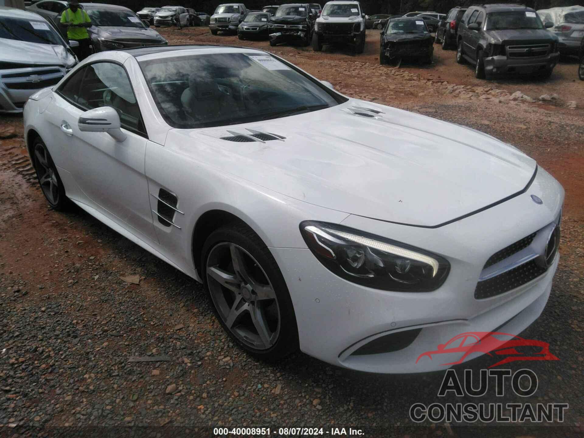 MERCEDES-BENZ SL 550 2017 - WDDJK7DA9HF046595