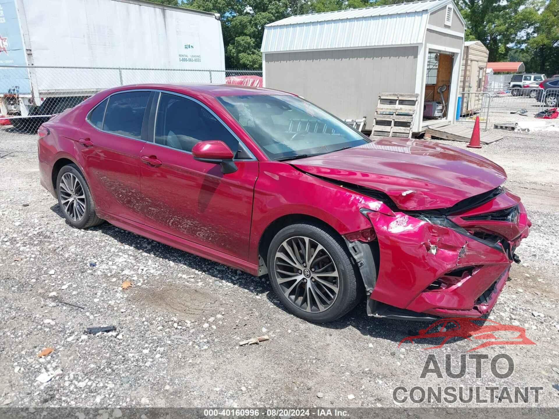 TOYOTA CAMRY 2018 - 4T1B11HK9JU606050