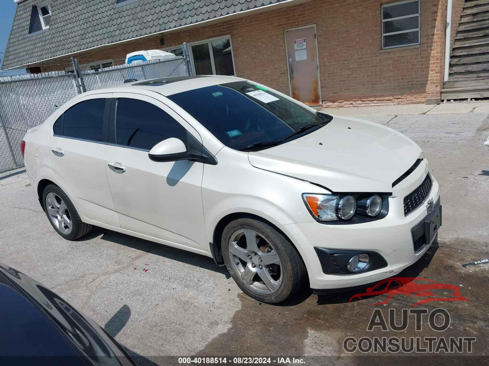 CHEVROLET SONIC 2016 - 1G1JE5SB5G4169296