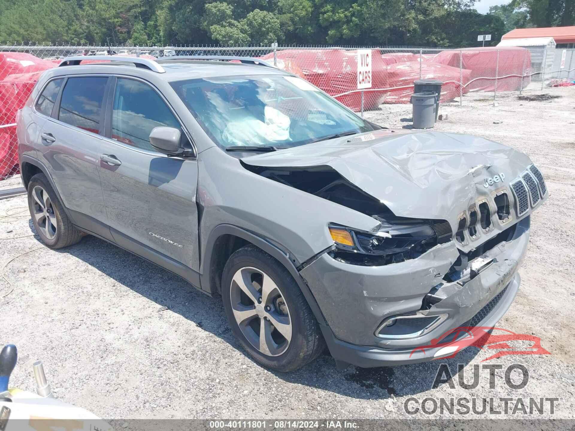 JEEP CHEROKEE 2019 - 1C4PJLDB4KD444096